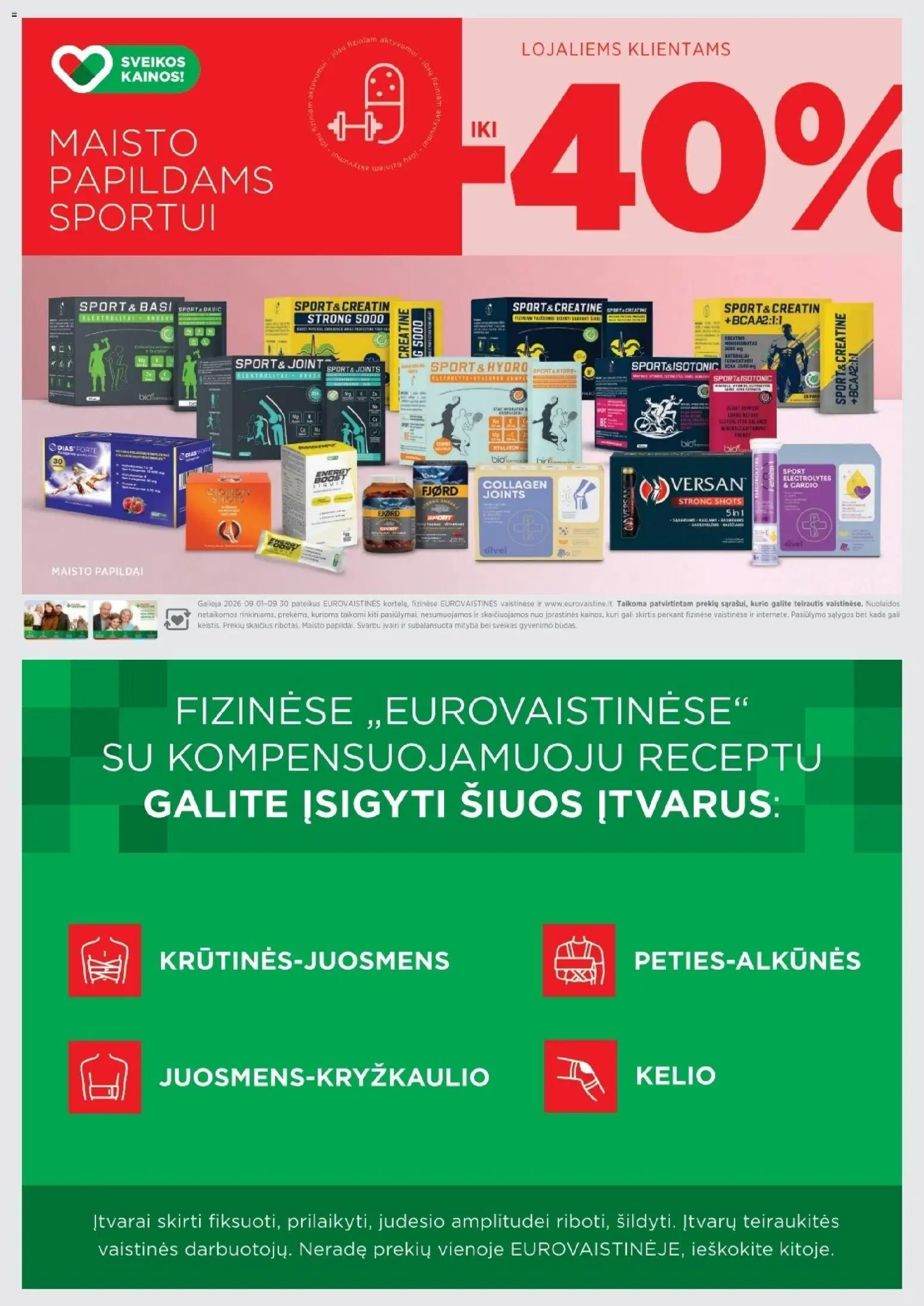 EUROVAISTINĖ akcijos nuo 2026.09.01 | Puslapis: 14