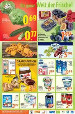 Inkoop Prospekt ab 03.08.2026 gültig | Seite: 2 | Produkte: Buttermilch, Creme, Zucker, Pfifferlinge