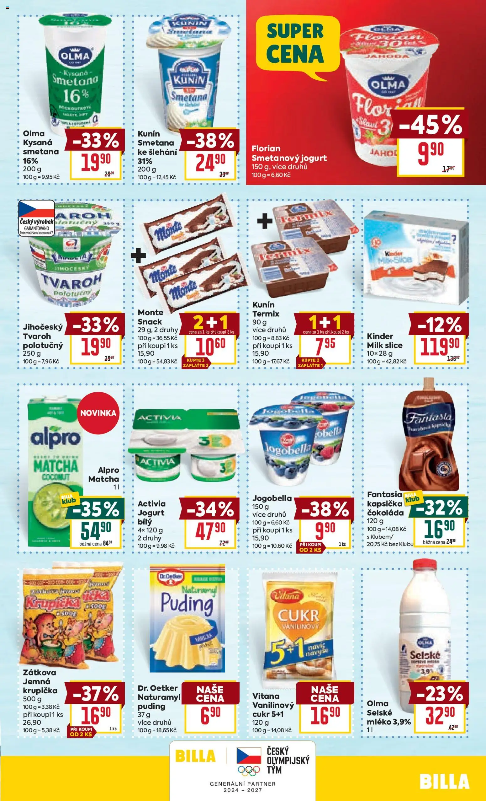 Billa Velký leták od 06.05.2026 | Strana: 17 | Produkty: Čokoláda, Smetana, Cukr, Kinder