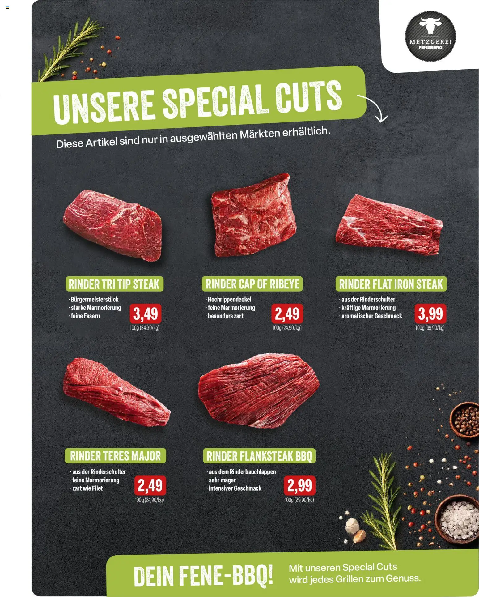 Feneberg Angebote – gültig ab 02.07.2026 | Seite: 4 | Produkte: Steak