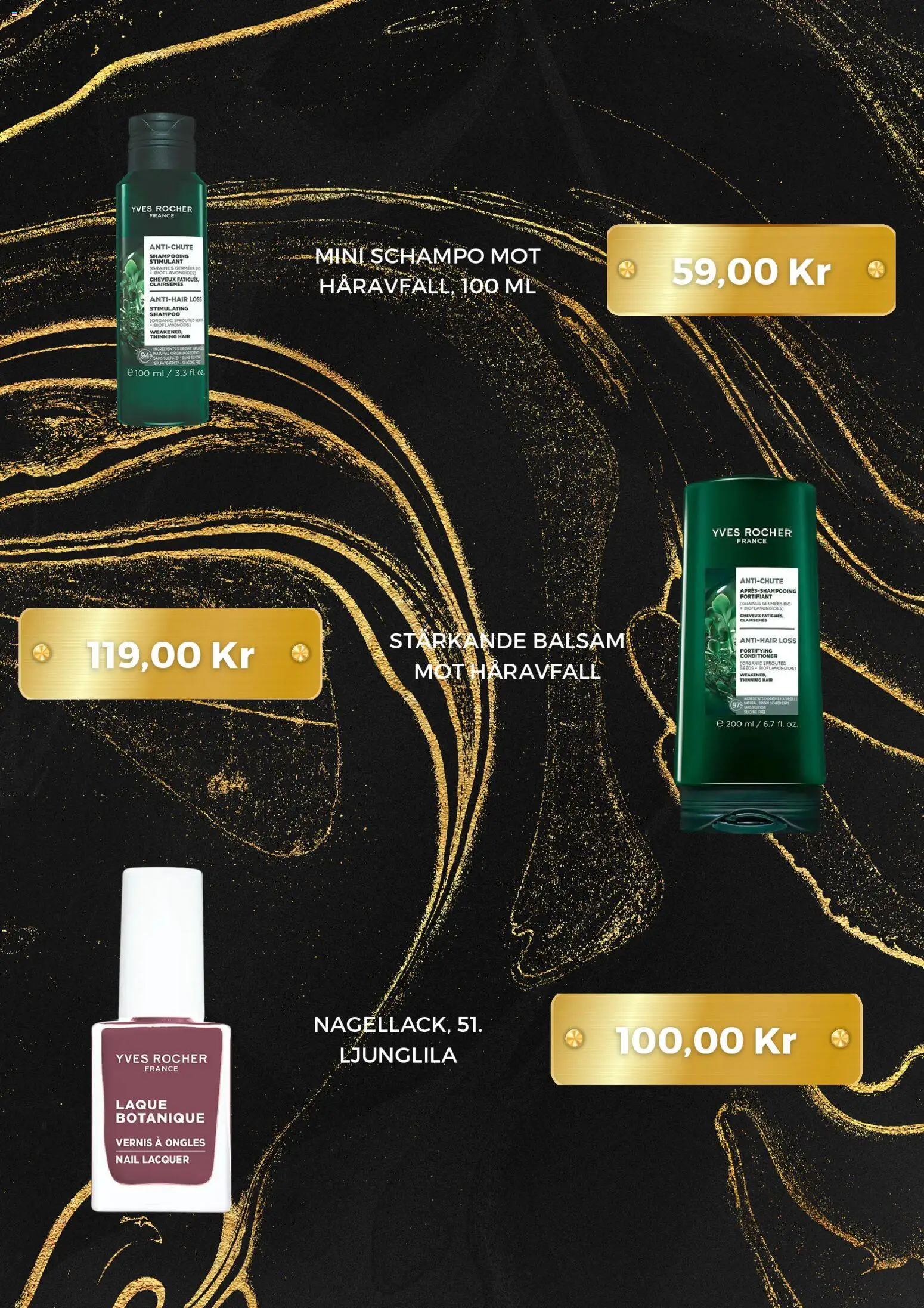 Yves Rocher reklamblad aktuell från 01/09/2026 | Sida: 5 | Produkter: Schampo, Balsam