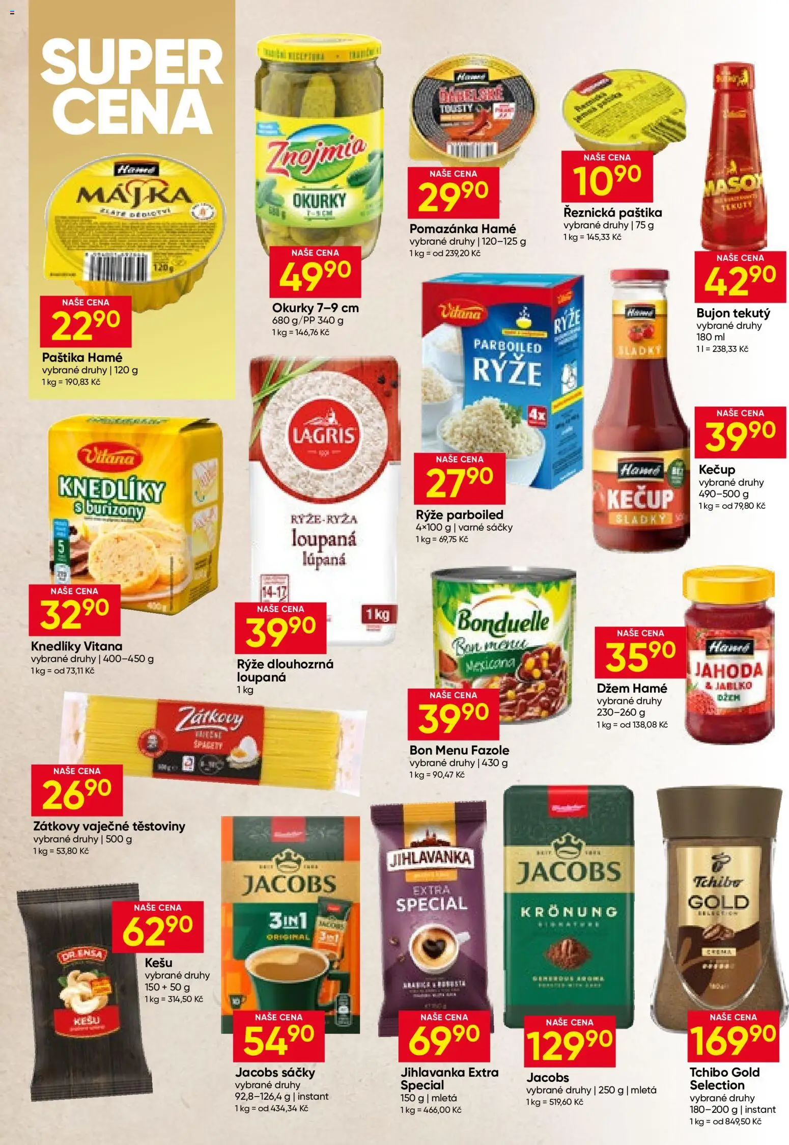Hruška leták od 17.06.2026 | Strana: 8 | Produkty: Kečup, Okurky, Rýže parboiled, Pomazánka