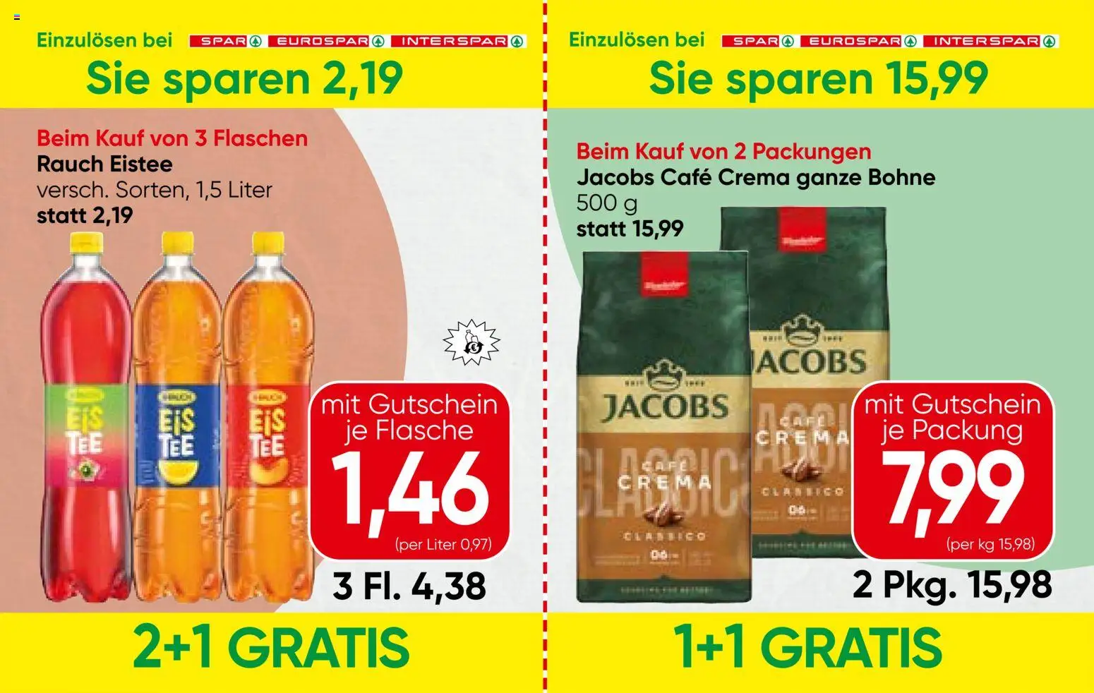 Spar Gutscheinheft gültig ab 03.09.2026 | Seite: 10 | Produkte: Bohne