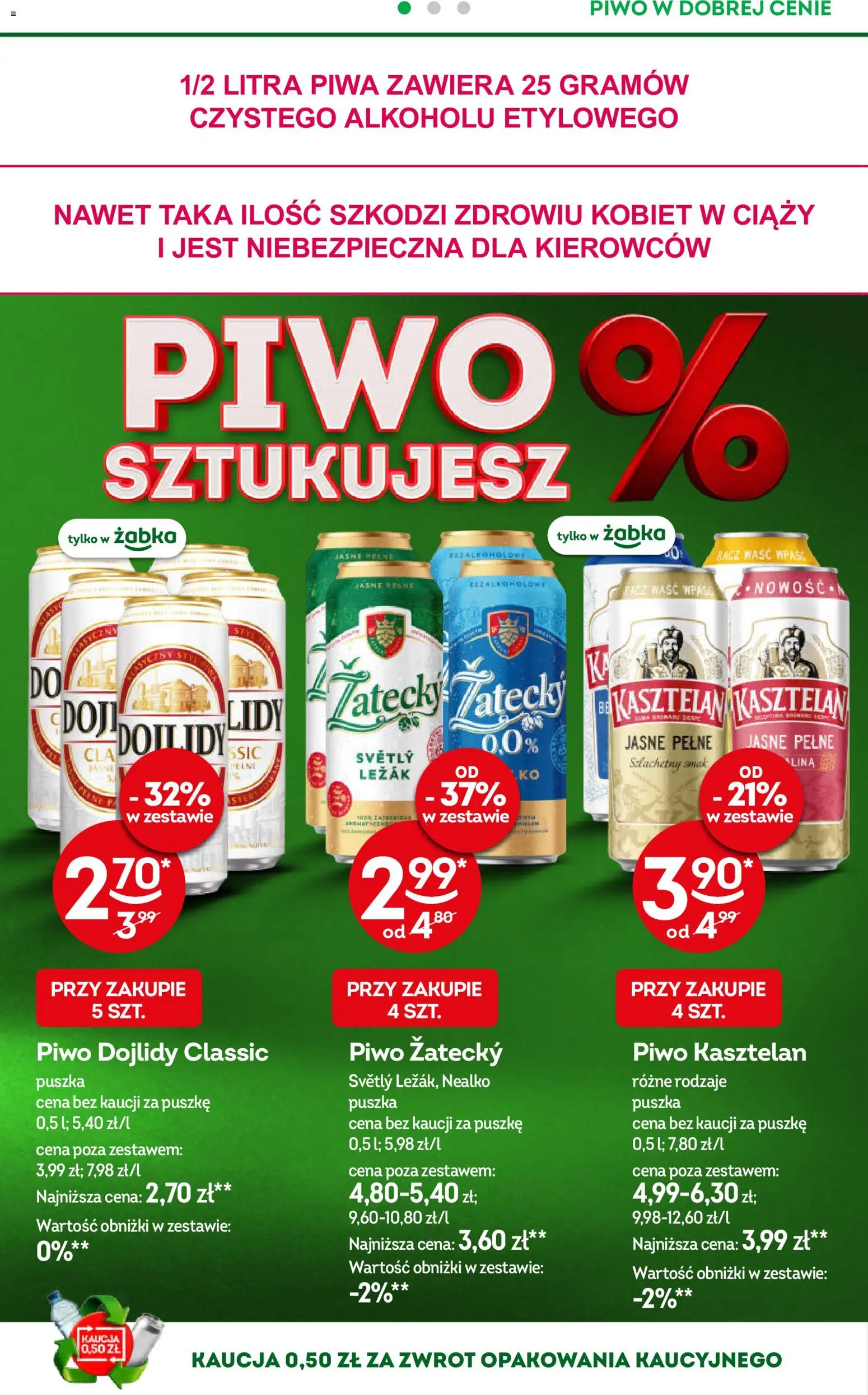 Żabka gazetka od 17.06.2026 | Strona: 66 | Produkty: Leżak, Piwo