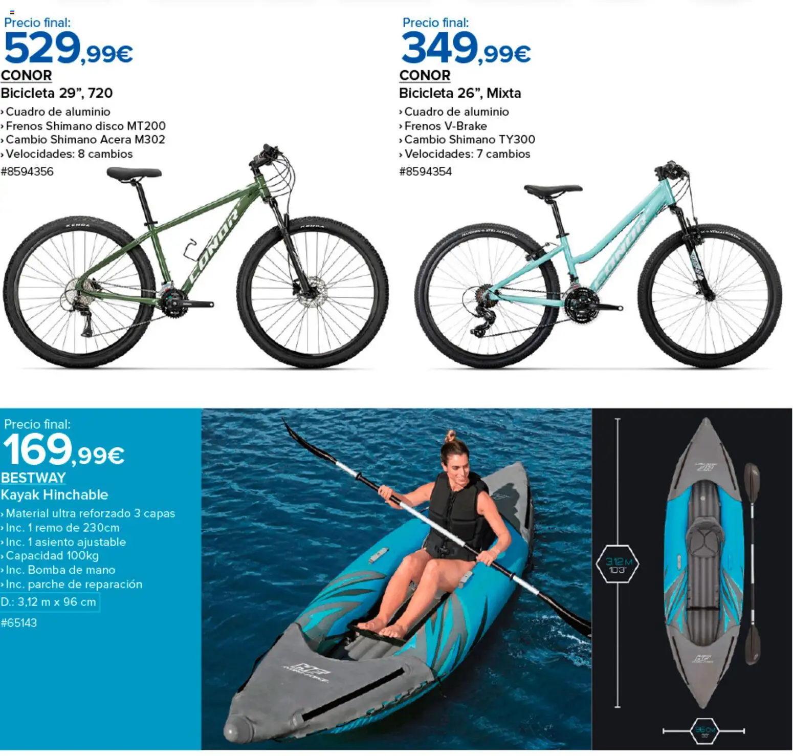 Costco catálogo │ válido desde el 04.06.2026 | Página: 4 | Productos: Bicicleta, Disco