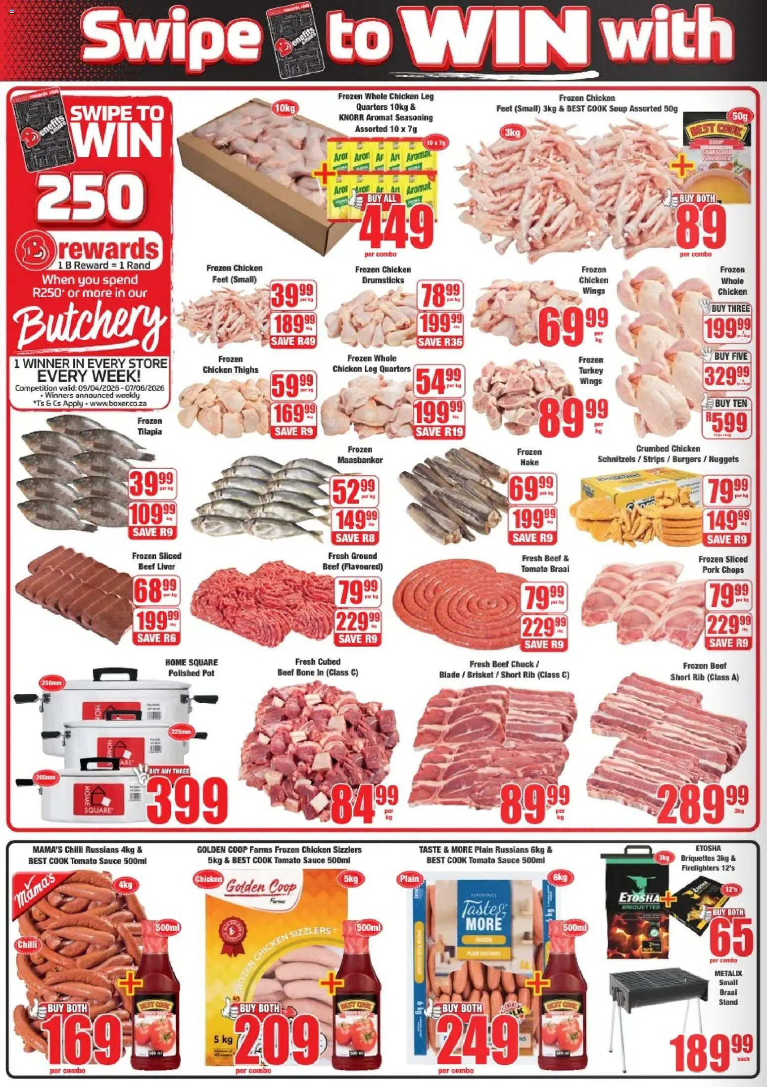 New Boxer catalogue – valid from 25.05.2026 | Page: 2 | Products: Art, Beef, Burgers, Aromat