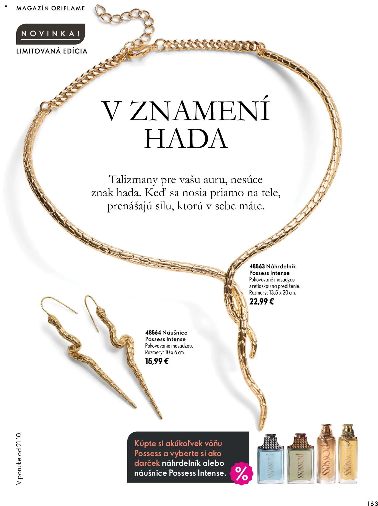 Nové Oriflame akcie – leták je platný od 30.09.2026 | Strana: 163