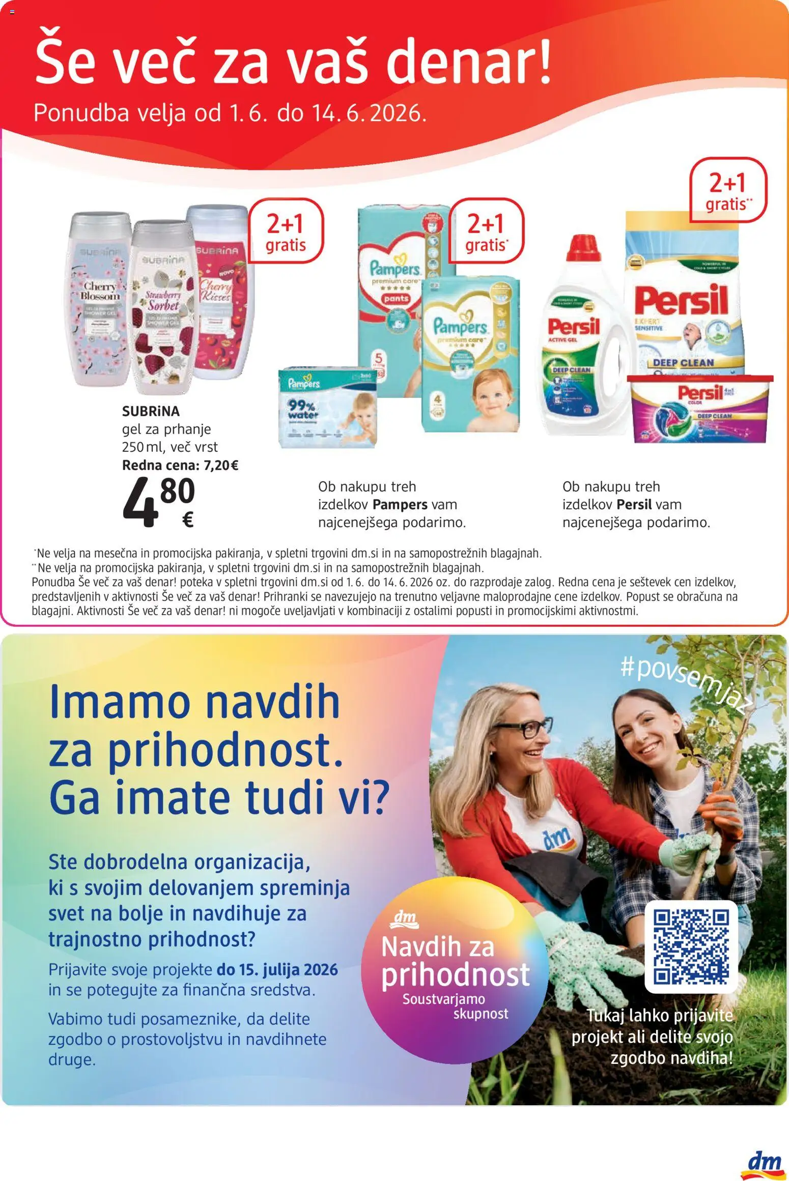 Novi DM Drogerie Markt katalog ponudbe – veljaven od 01.06.2026 | Stran: 31 | Izdelki: Gel za prhanje