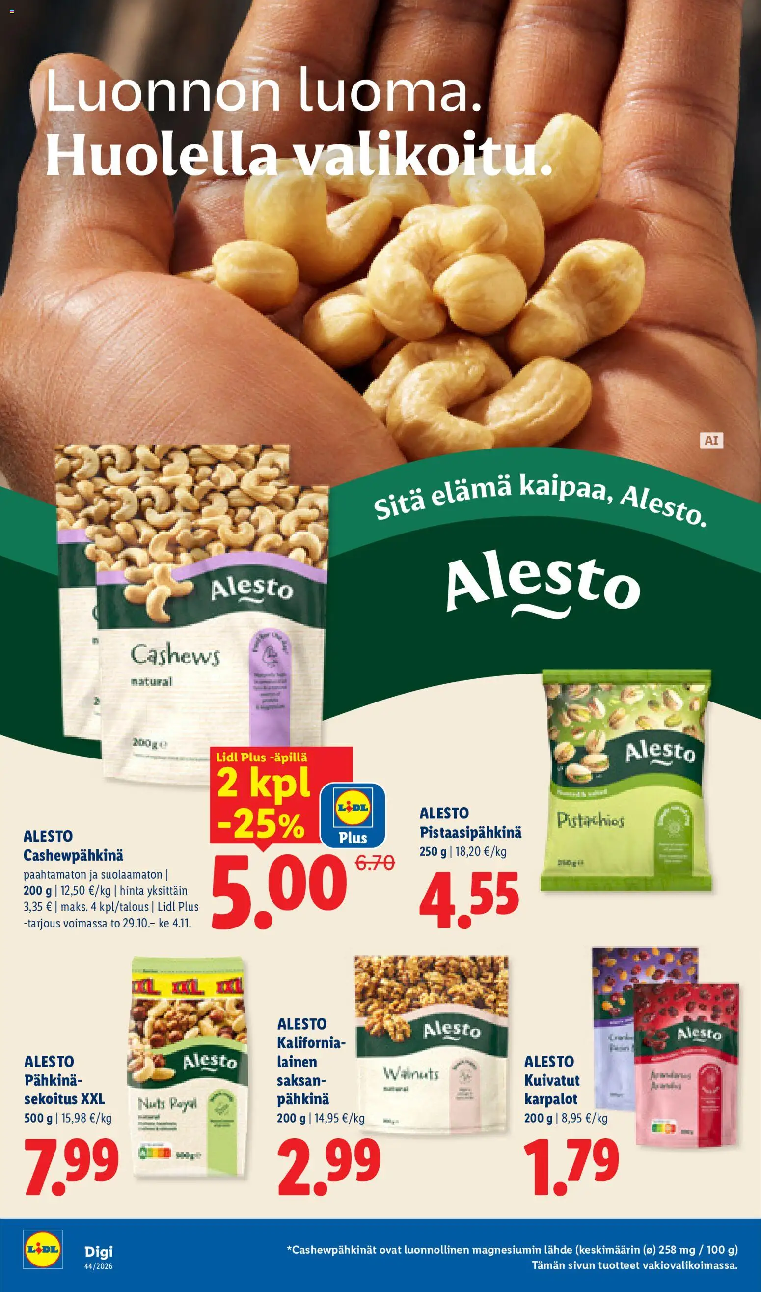 Lidl tarjoukset – voimassa 02/11/2026 alkaen | Sivu: 15