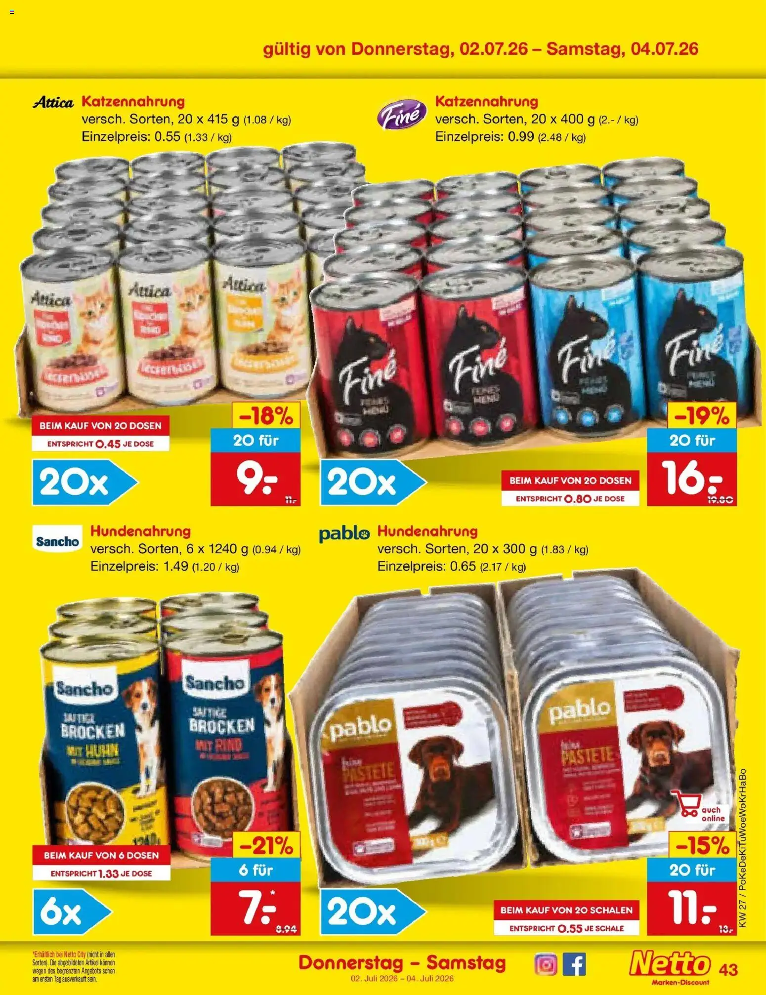 Netto Marken-Discount Prospekt Thierhaupten – gültig ab 29.06.2026 | Seite: 63