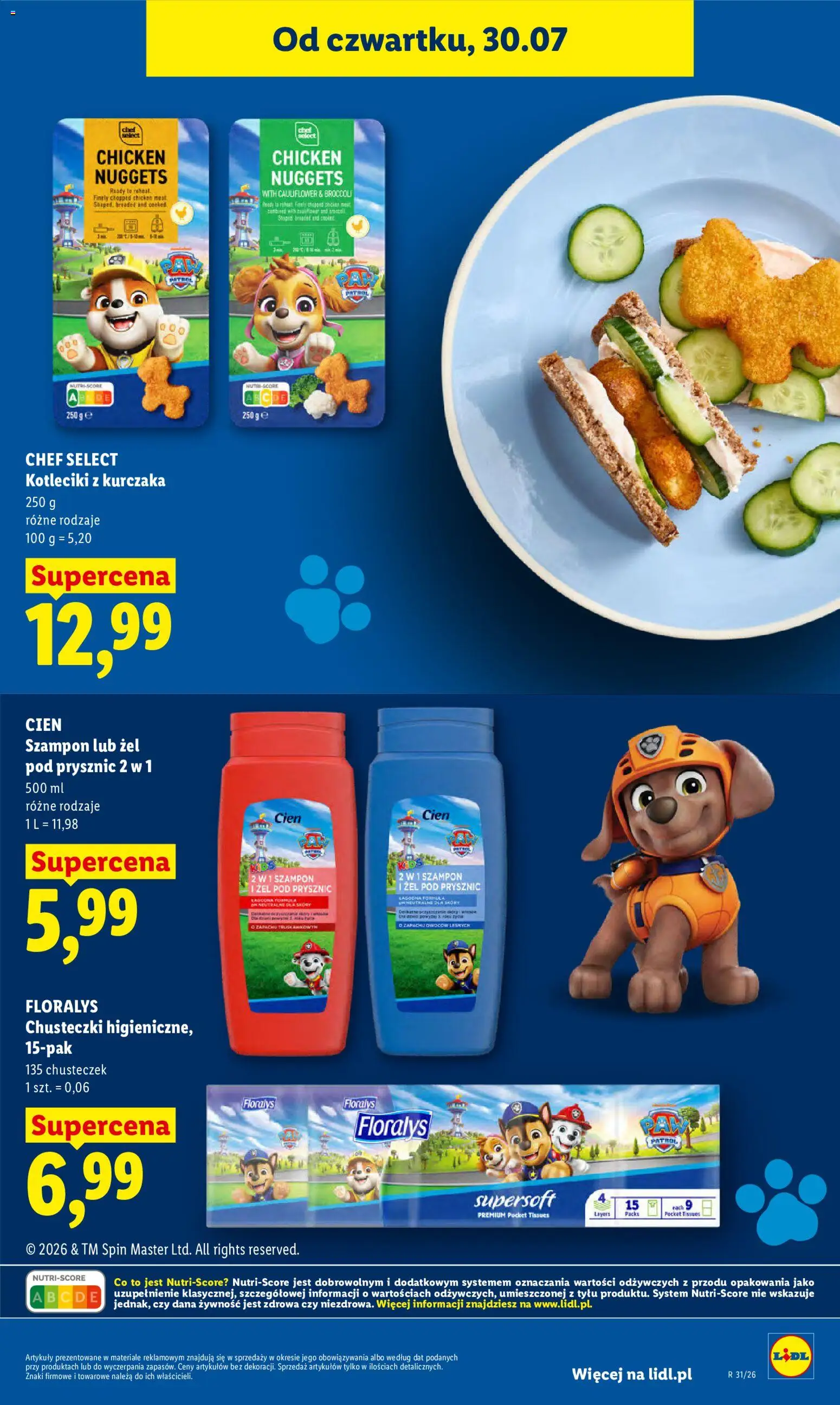 Lidl Polsko leták od 30.07.2026 | Strana: 55 | Produkty: Cien