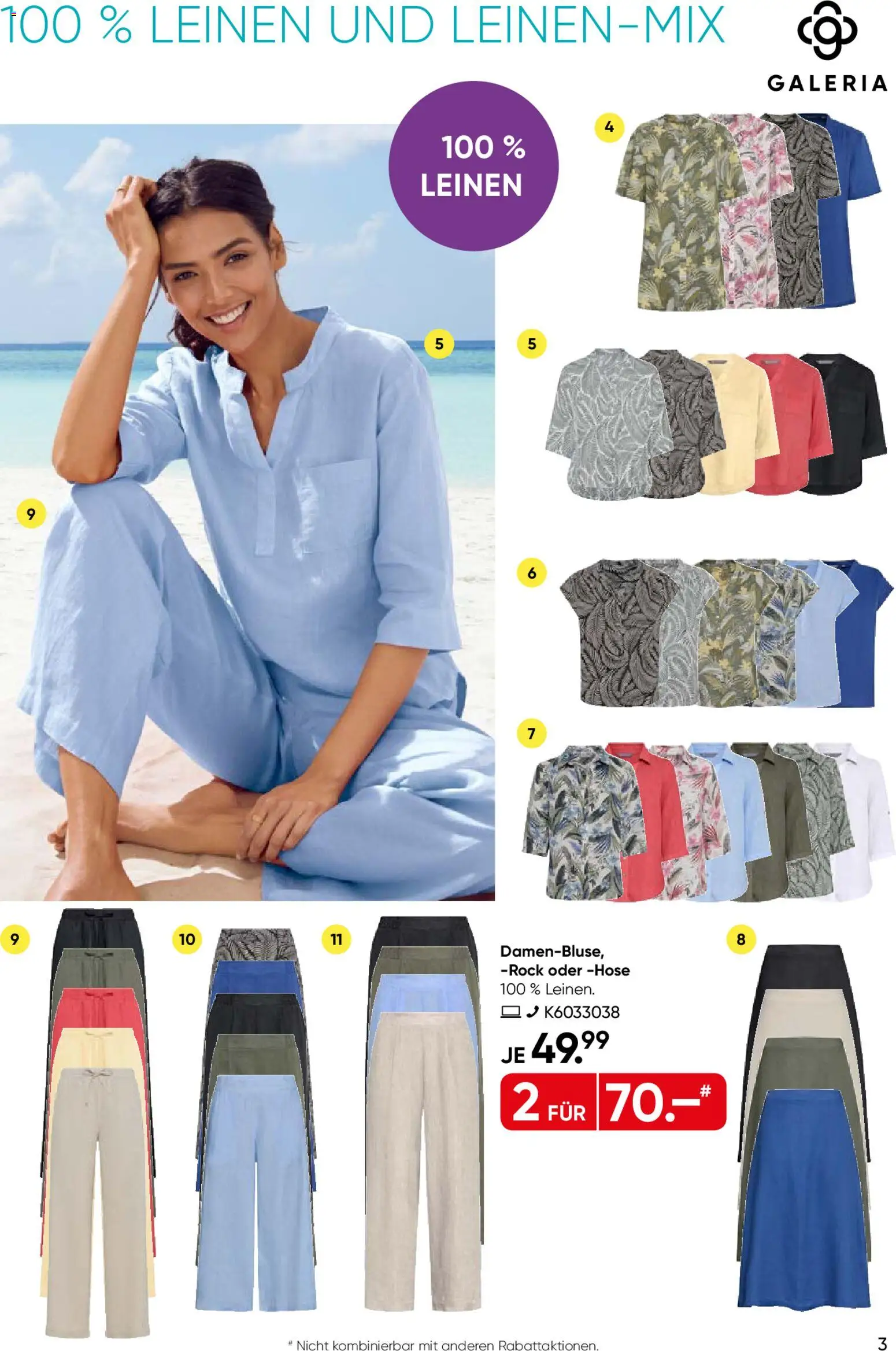 Galeria Karstadt Kaufhof Prospekt 	 – gültig ab 11.05.2026 | Seite: 3 | Produkte: Rock, Hose