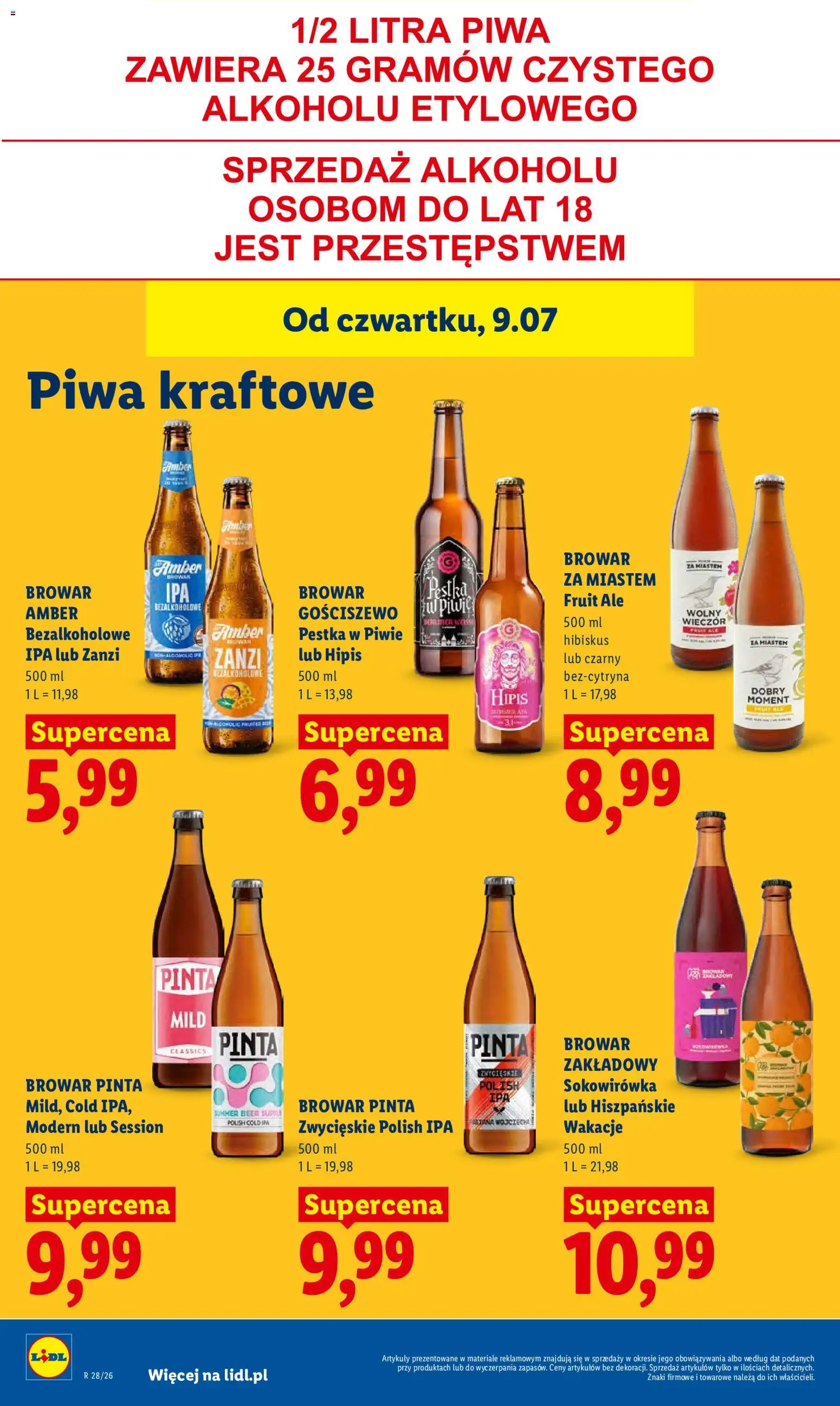 Lidl gazetka od 09.07.2026 | Strona: 72 | Produkty: Sokowirówka