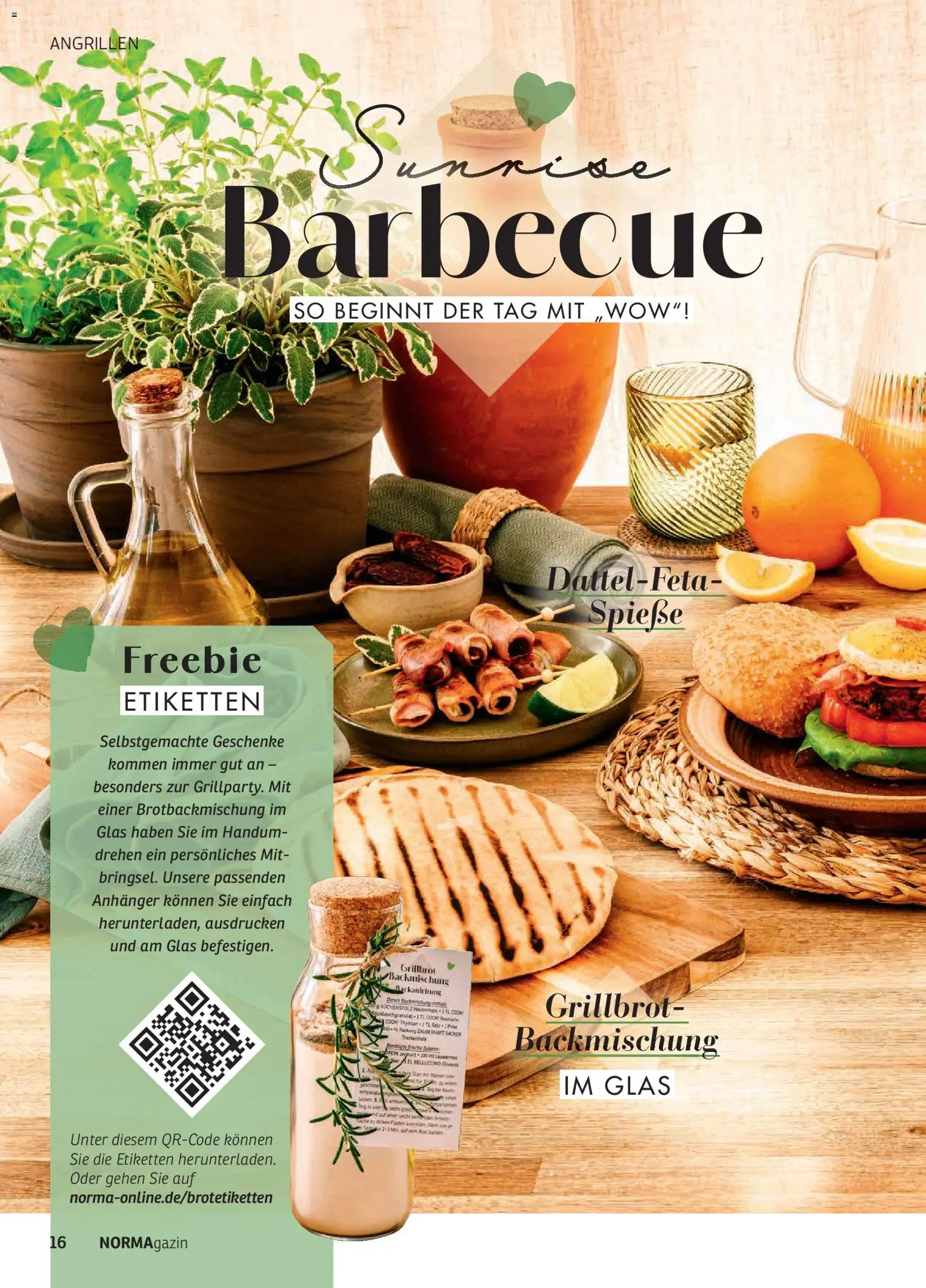 Norma NORMAgazin Mai/Juni 2026 – gültig ab 01.05.2026 | Seite: 16 | Produkte: Spieße