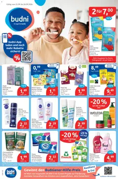 Budni Prospekt ab 21.09.2026 gültig