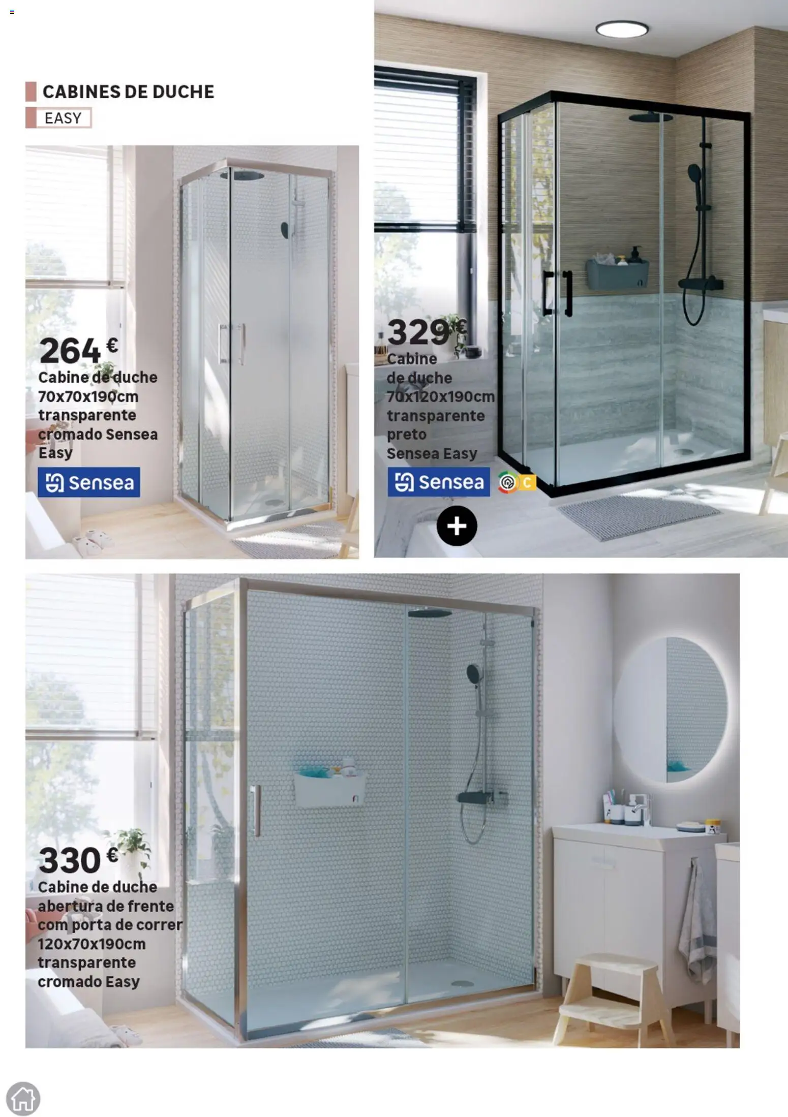 Leroy Merlin Catálogo Casas de Banho │ válido de 28.05.2026 | Página: 57 | Produtos: Porta, Cabines de duche