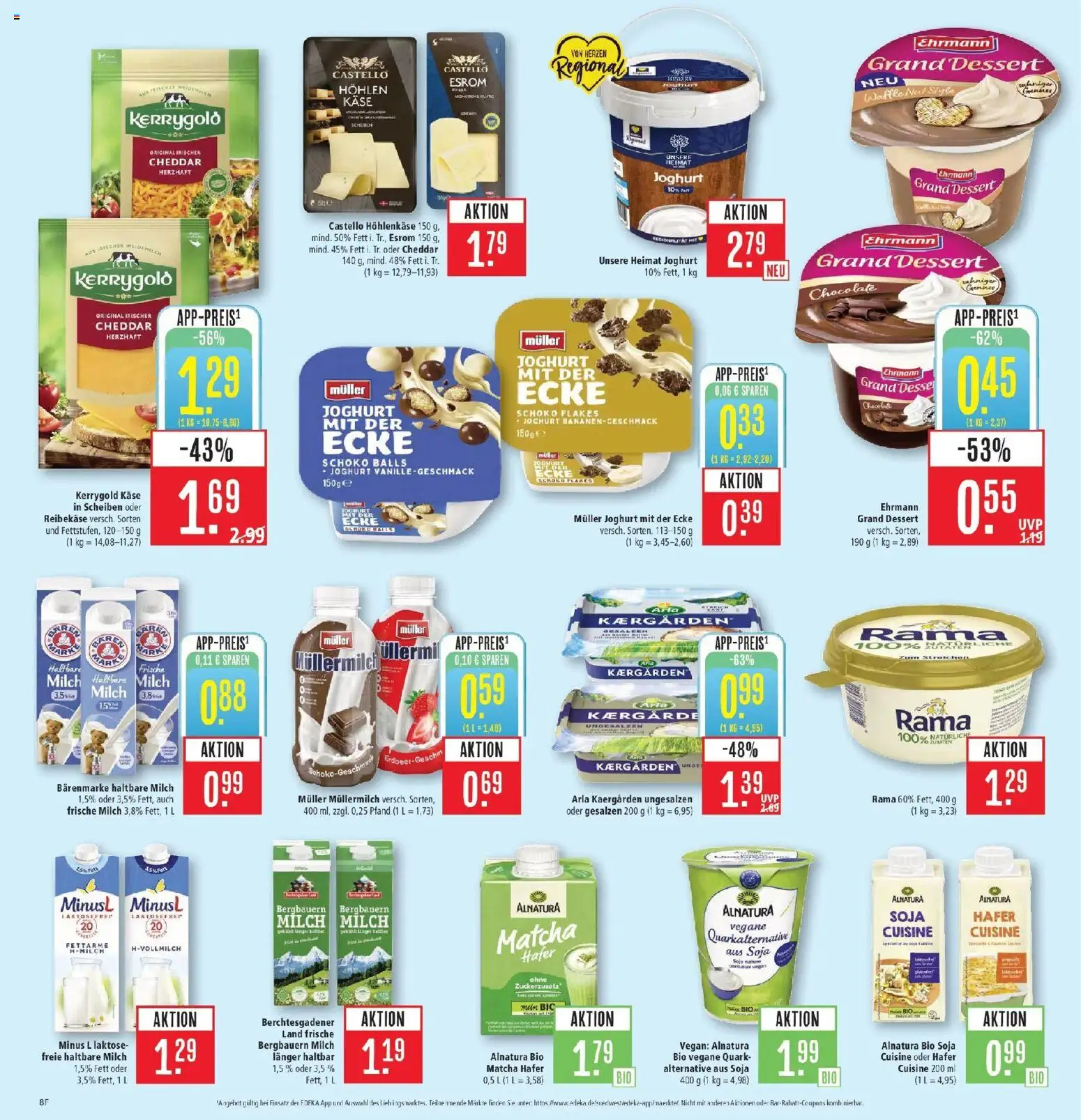 Marktkauf Prospekt Aschaffenburg (ab 19.10.2026) » Angebote online | Seite: 10 | Produkte: Quark, Joghurt, Milch 1,5%, Müllermilch