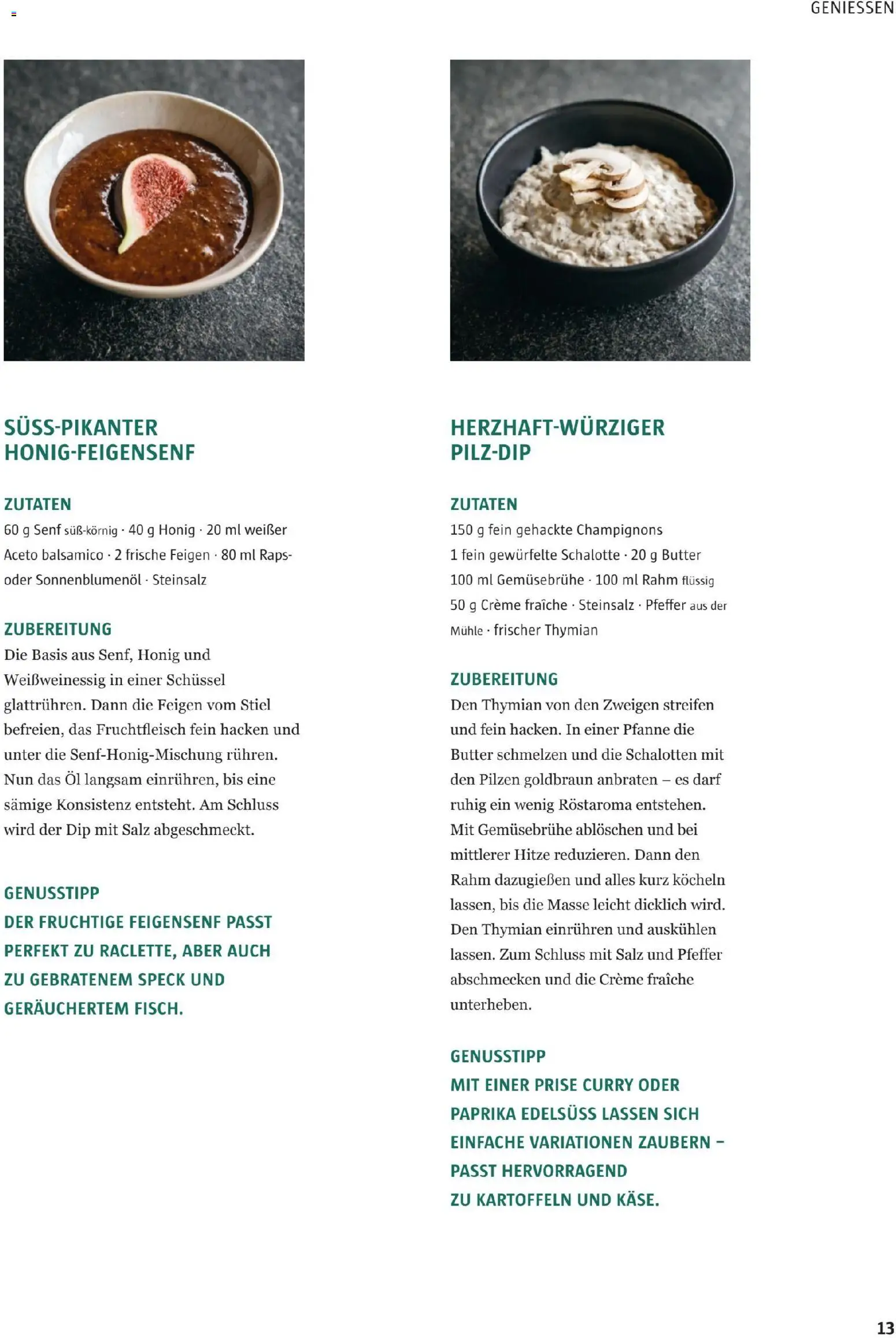 Sutterlüty B’sundrig Magazine gültig ab 17.11.2025 | Seite: 13 | Produkte: Kartoffeln, Salz, Feigen, Hacken