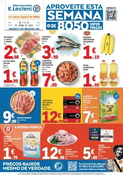 Pré-visualização E.Leclerc folheto válido de 04.06.2026
