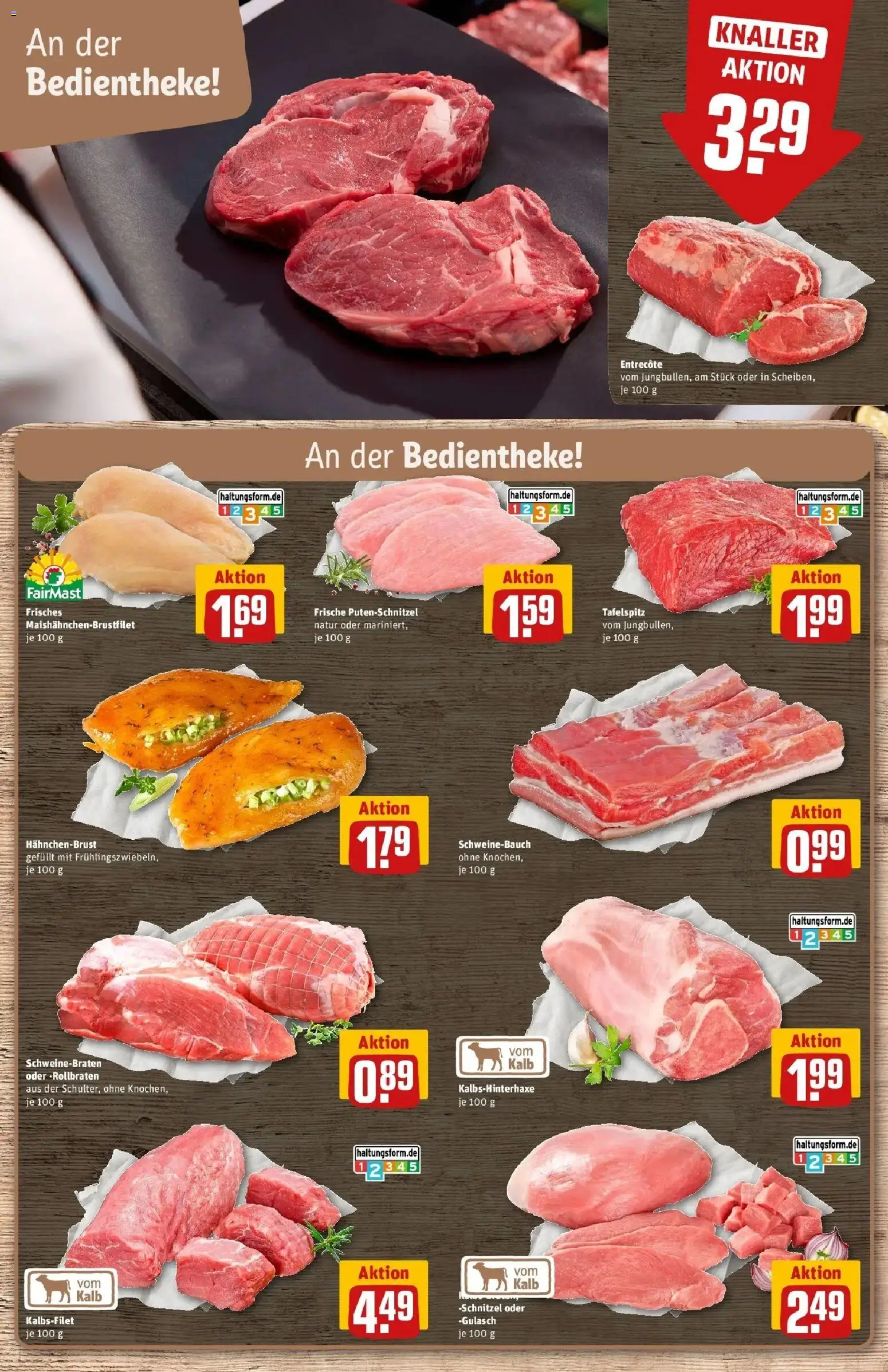 REWE Prospekt ab 05.10.2026 zum Blättern » Angebote | Seite: 10 | Produkte: Tafelspitz, Schweinebauch, Schnitzel, Hahnchenbrust