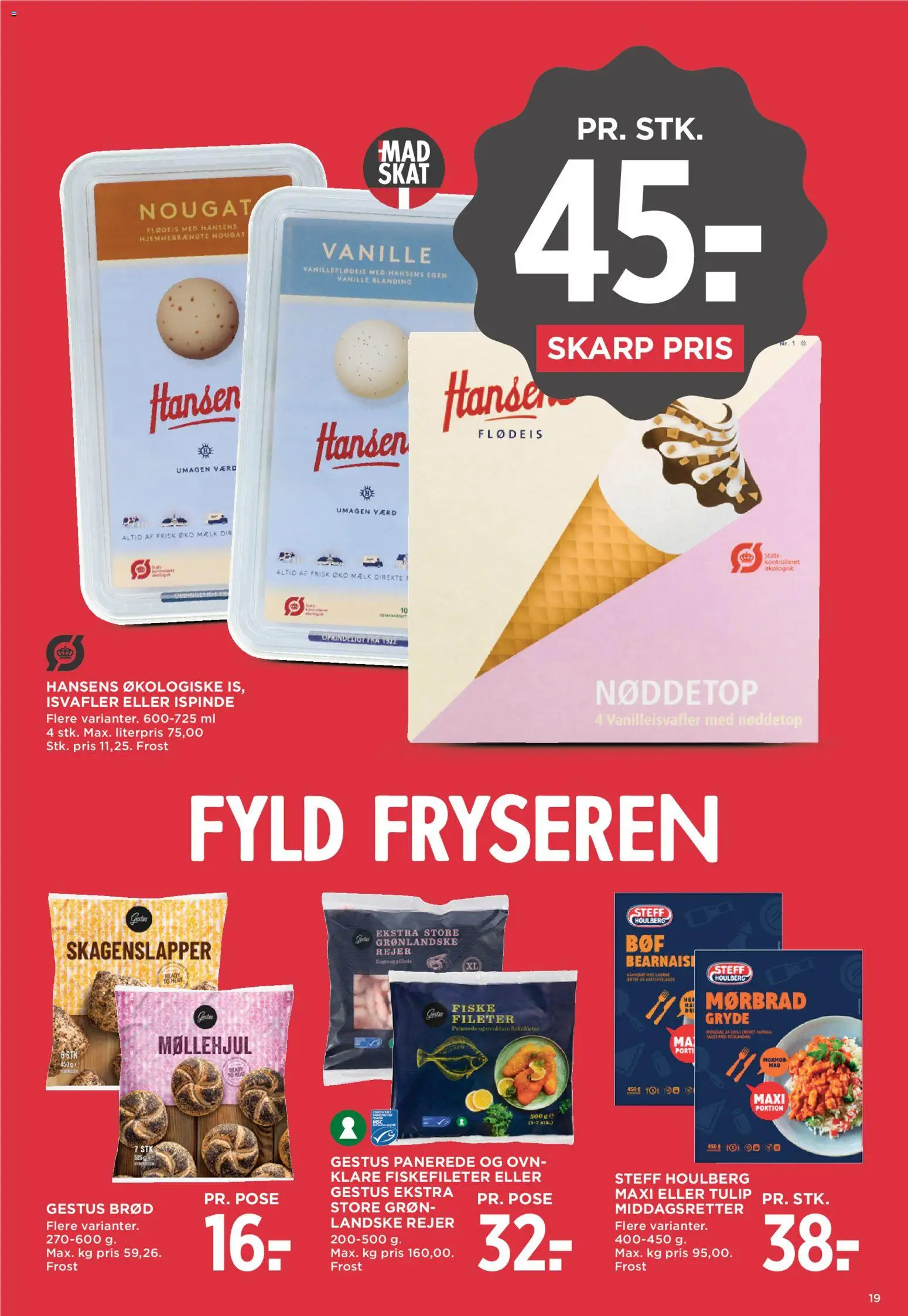 Meny tilbudsavis – gyldig fra 07/08/2026 | Side: 24 | Produkter: Brød, Flødeis, Nougat, Ovn