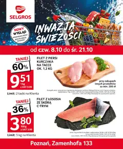 Pogląd oferty "Selgros cash&carry gazetka - Inwazja świeżości" - ważna od 08.10.2026