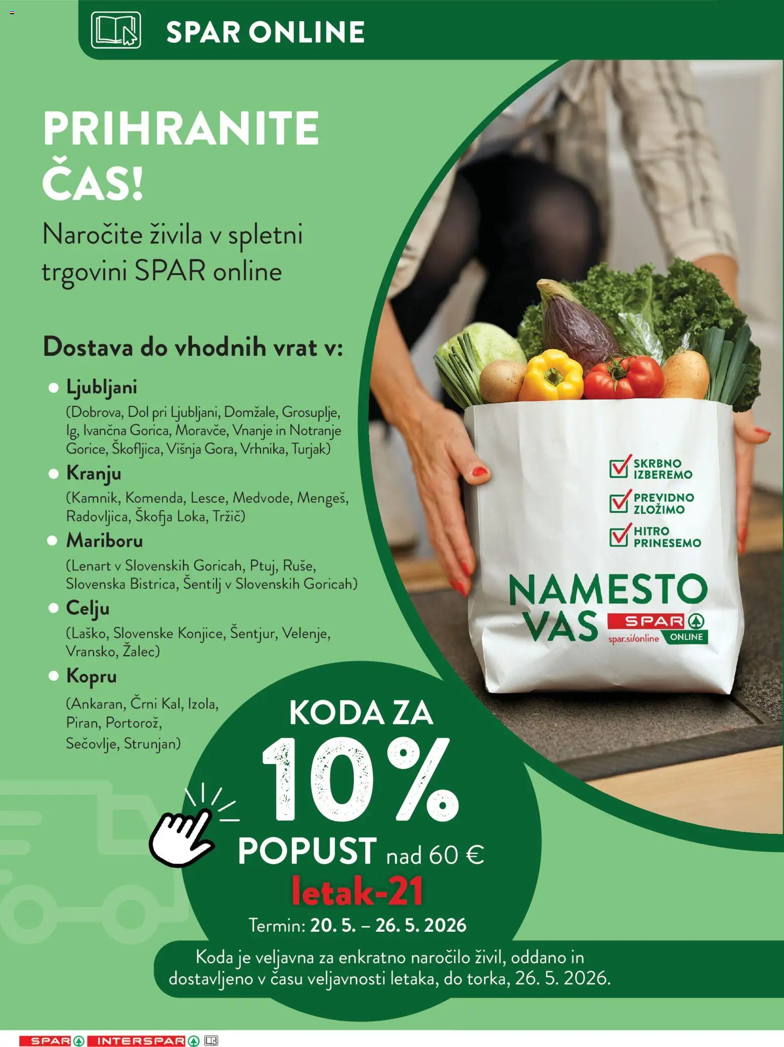 Novi Spar katalog ponudbe – veljaven od 20.05.2026 | Stran: 56