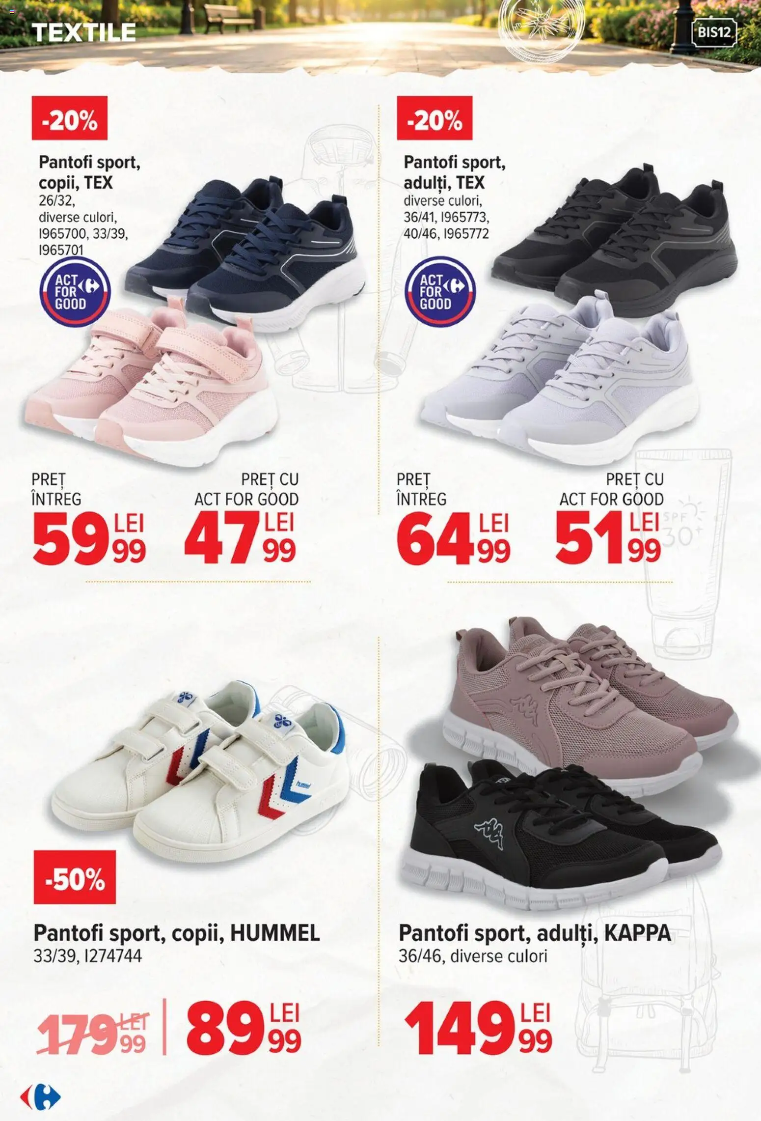 Noul catalog Carrefour – valabil de la 03.06.2026 | Pagină: 13 | Produse: Pantofi