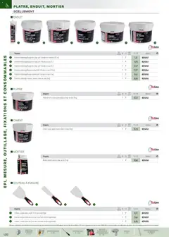 Rexel - Prévisualisation de Rexel EPI, mesure, outillage, fixations et consommables valide à partir de 01/09/2025 | Page: 121 | Produits: Sac, Poudre, Plâtre, Prise