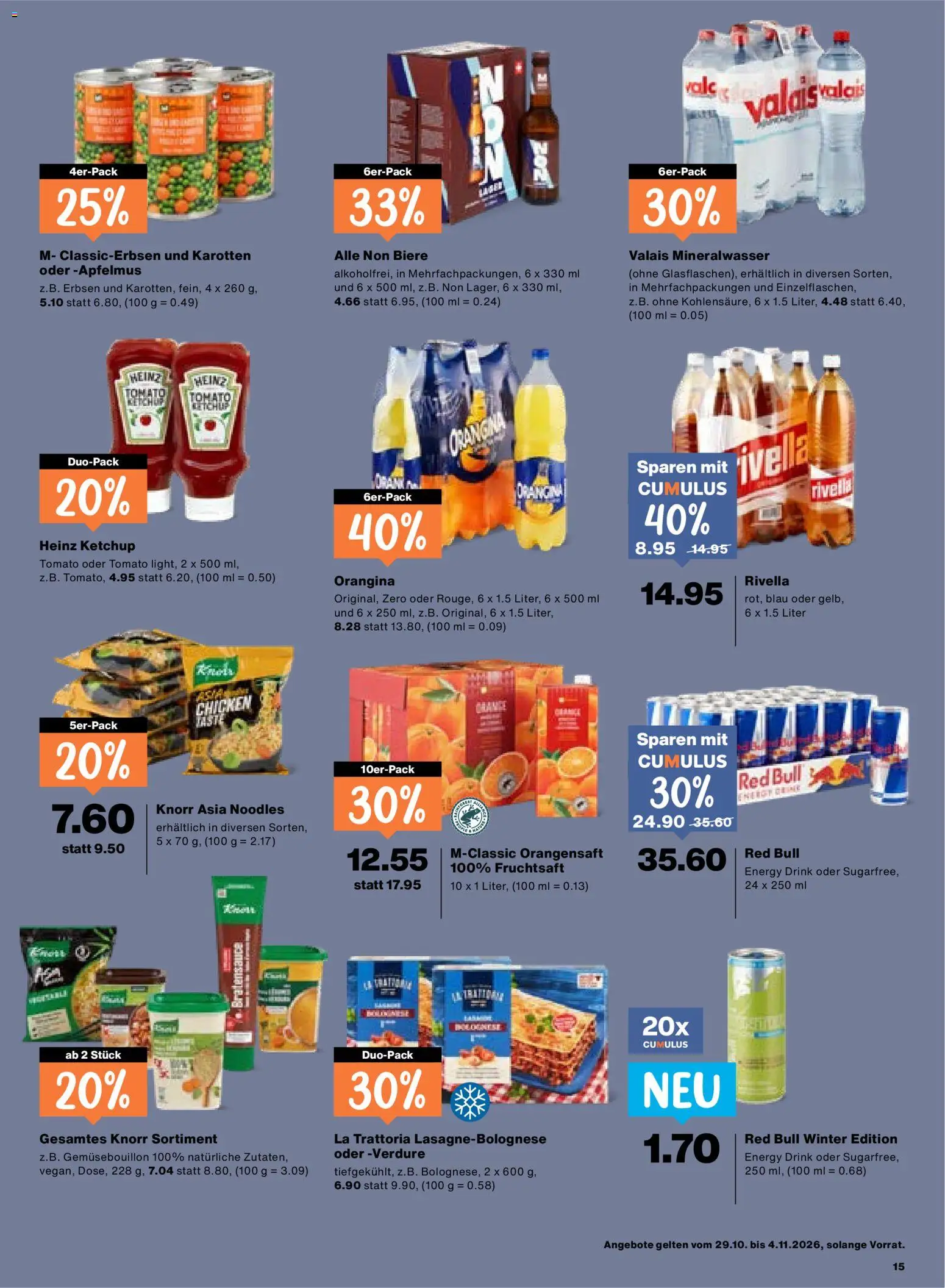 Migros aktionen – gültig ab 29.10.2026 | Seite: 15