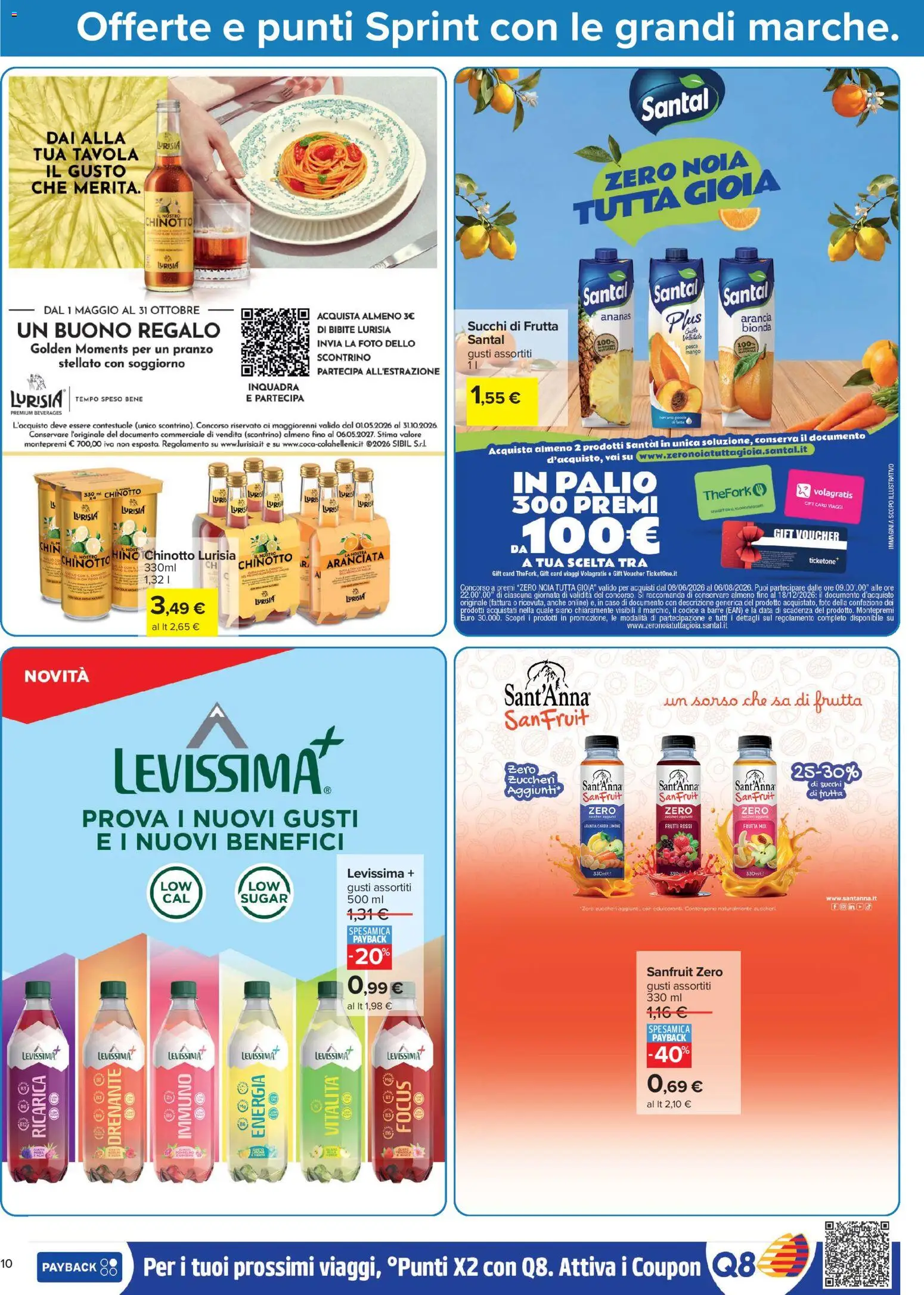 Volantino Carrefour del 06/08/2026 | Pagina: 10 | Prodotti: Chinotto, Limone, Ananas, Data
