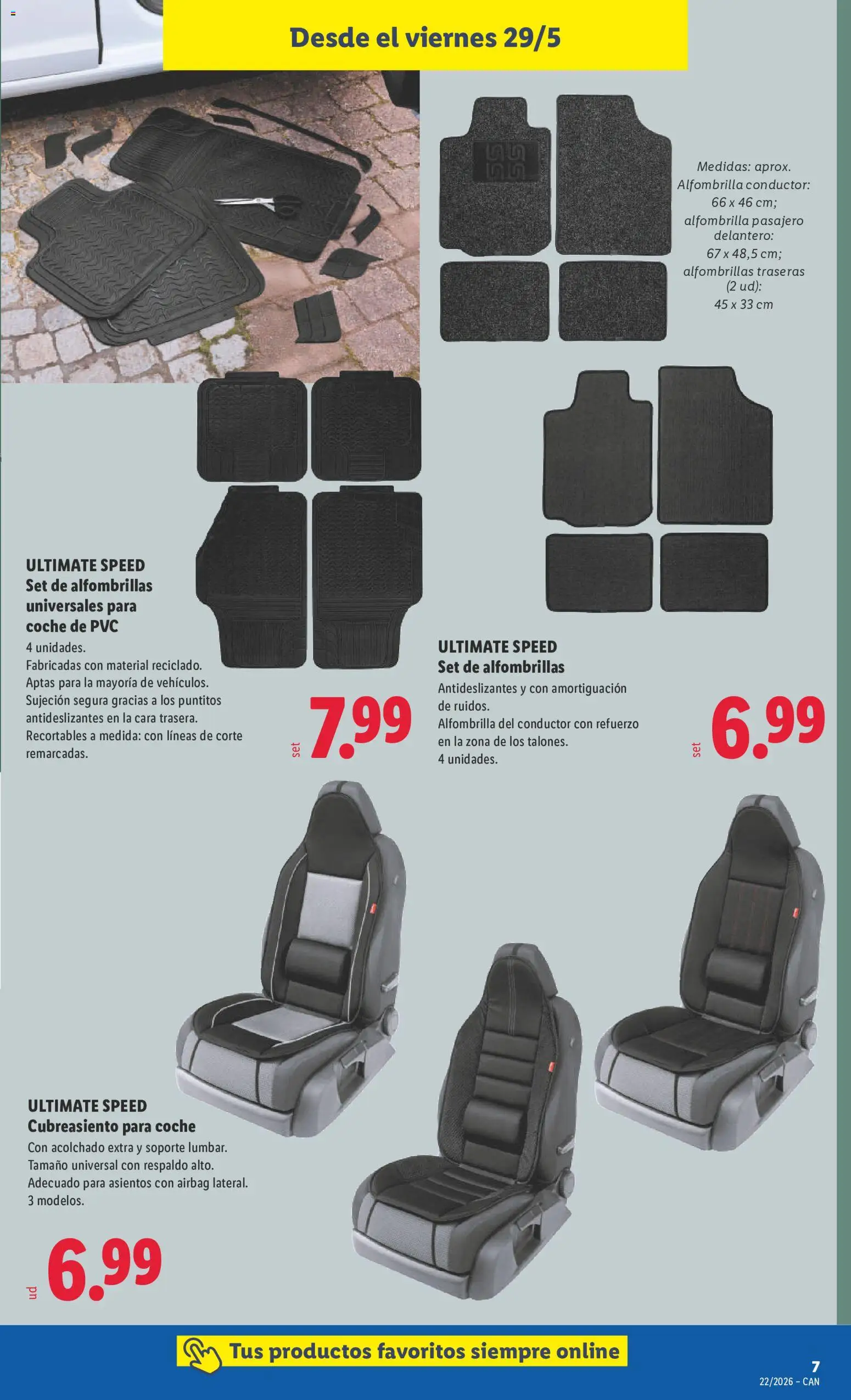 Lidl folleto de bazar │ válido desde el 25.05.2026 | Página: 23 | Productos: Alfombrilla