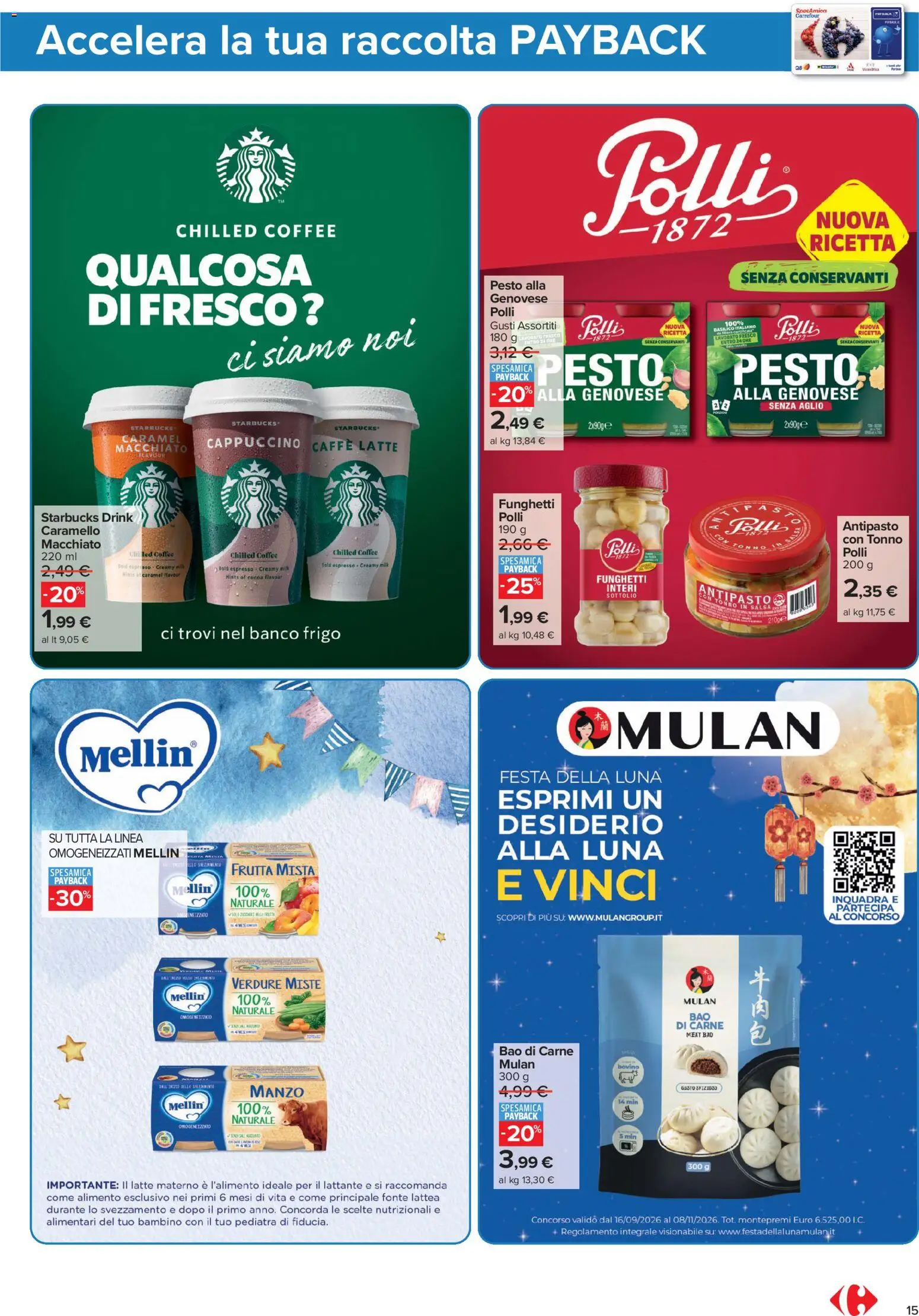 Volantino Carrefour del 29/09/2026 | Pagina: 15
