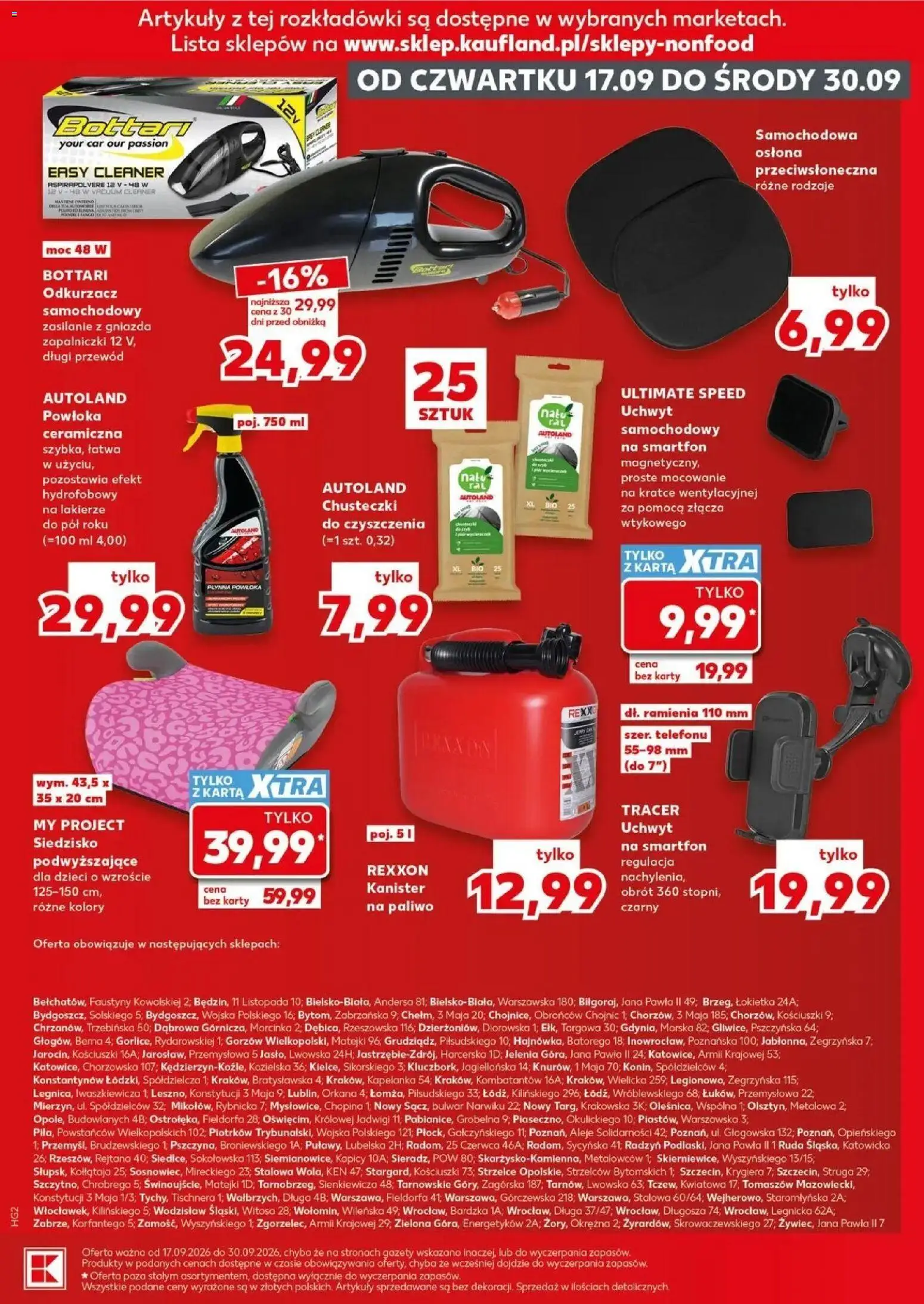 Kaufland gazetka - Złap Okazje od 17.09.2026 - od jutra PDF | Strona: 15 | Produkty: Karta, Smartfon, Chusteczki do czyszczenia, Odkurzacz