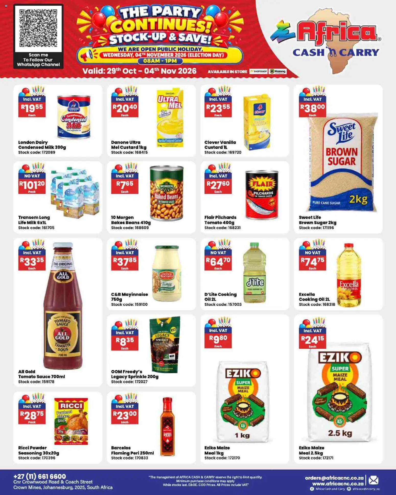 New Africa Cash & Carry catalogue – valid from 29/10/2026 | Page: 24