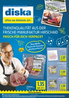 Diska Prospekt ab 21.09.2026 gültig