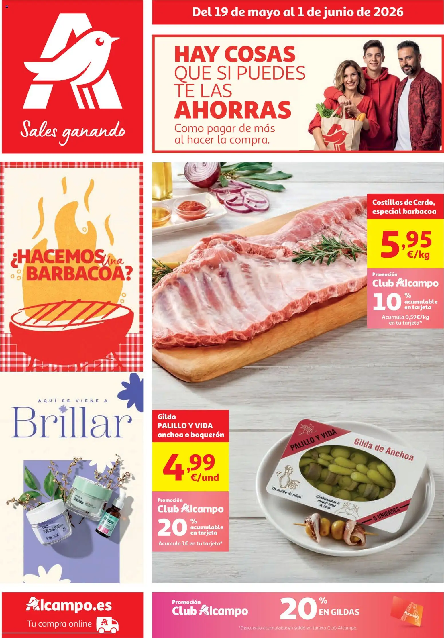 Alcampo HP Nacional │ válido desde el 19.05.2026 | Página: 1 | Productos: Aceite, Té, Aceite de oliva, Anchoa