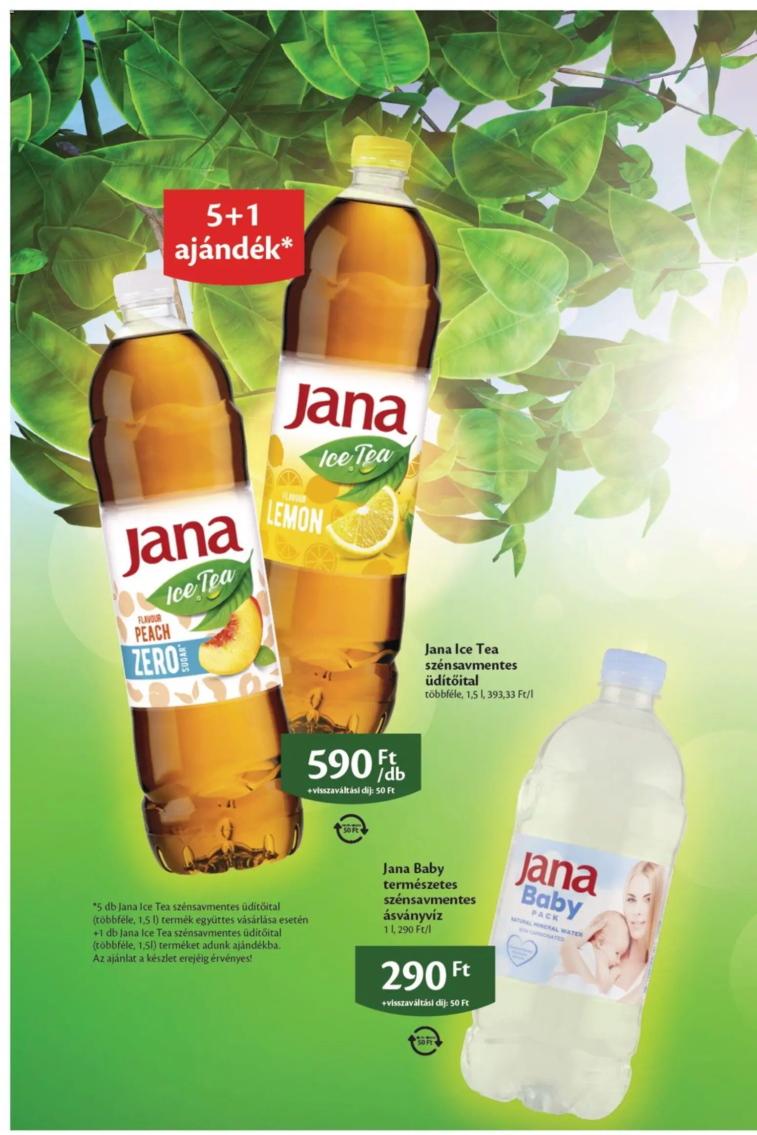 EcoFamily akciós ujság - amely érvényes a következő dátumtól: 18.05.2026 | Oldal: 4 | Termékek: Ice tea, Ásványvíz, Tea
