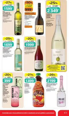 TÖRLEY ICE PINK!, ICE VAGY EXCELLENCE PEZSGŐ, 0,75 l - amely érvényes a következő dátumtól: 2026.07.02. | Oldal: 41 | Termékek: Sangria, Pezsgő, Bor