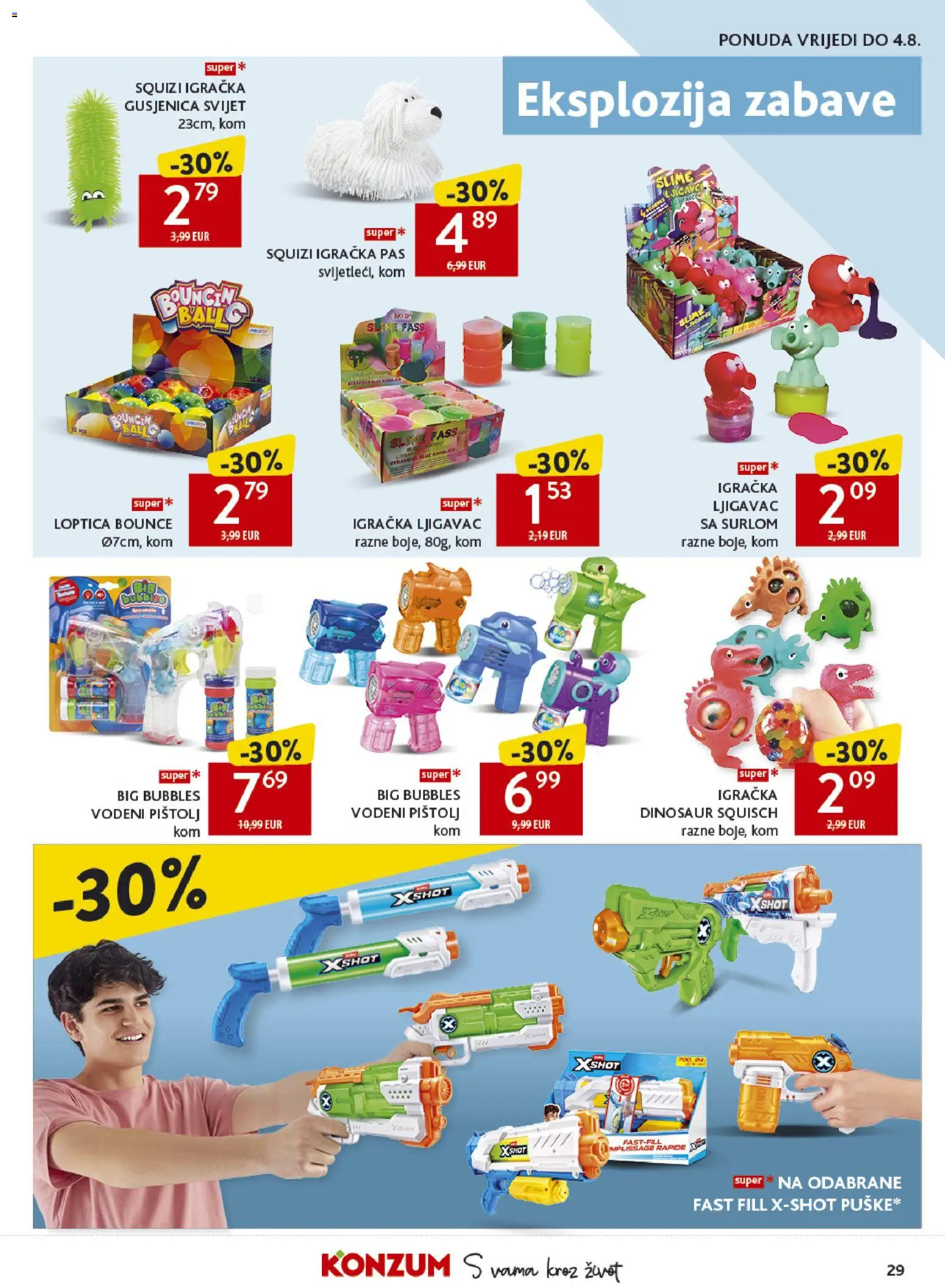 Konzum HR akciós ujság - amely érvényes a következő dátumtól: 2026.07.22. | Oldal: 29