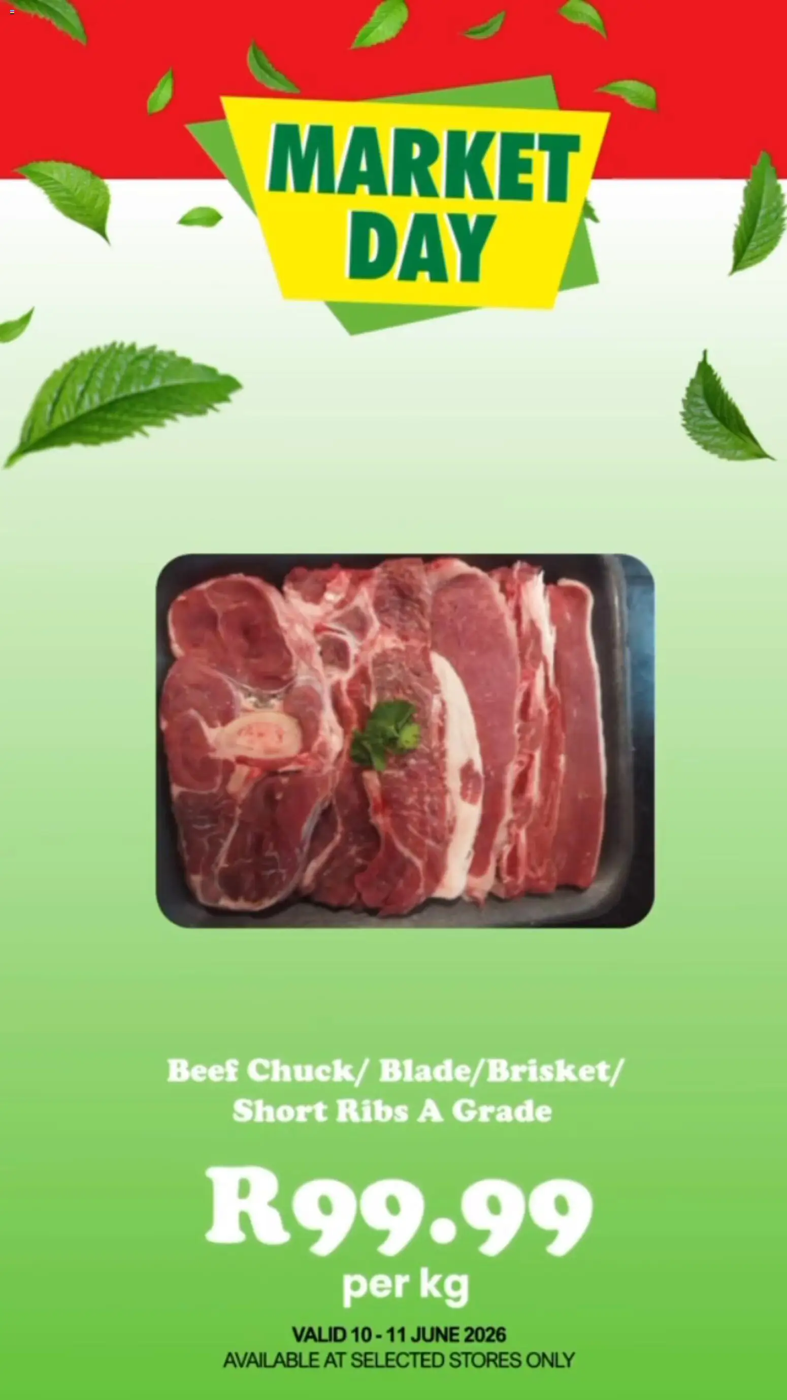 New Check Save catalogue – valid from 10.06.2026 | Page: 14 | Products: Ribs, Beef