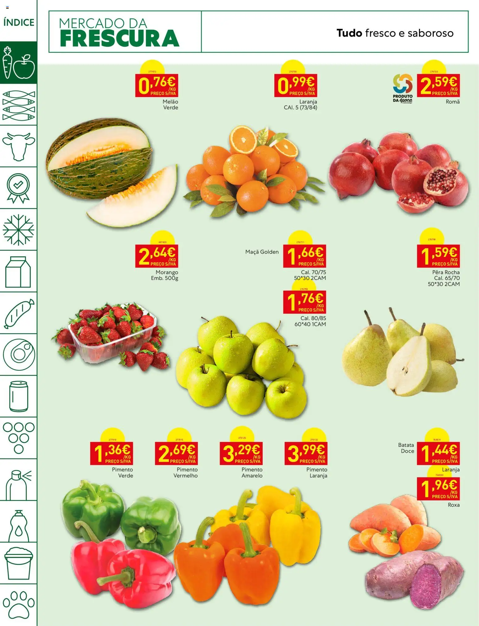 Recheio folheto Madeira │ válido de 15/09/2026 | Página: 2 | Produtos: Batata, Romã, Maça, Melão