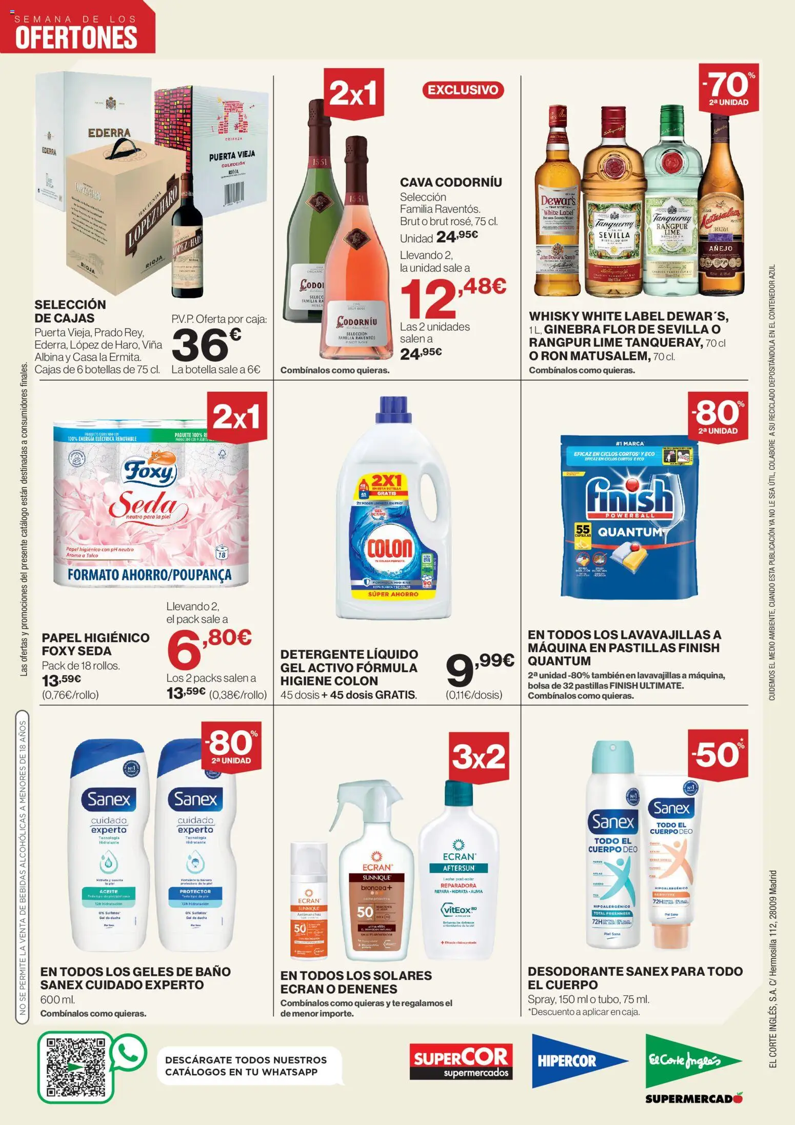 El Corte Inglés ofertas │ válido desde el 13.04.2026 | Página: 4 | Productos: Aceite, Té, Caja, Baño