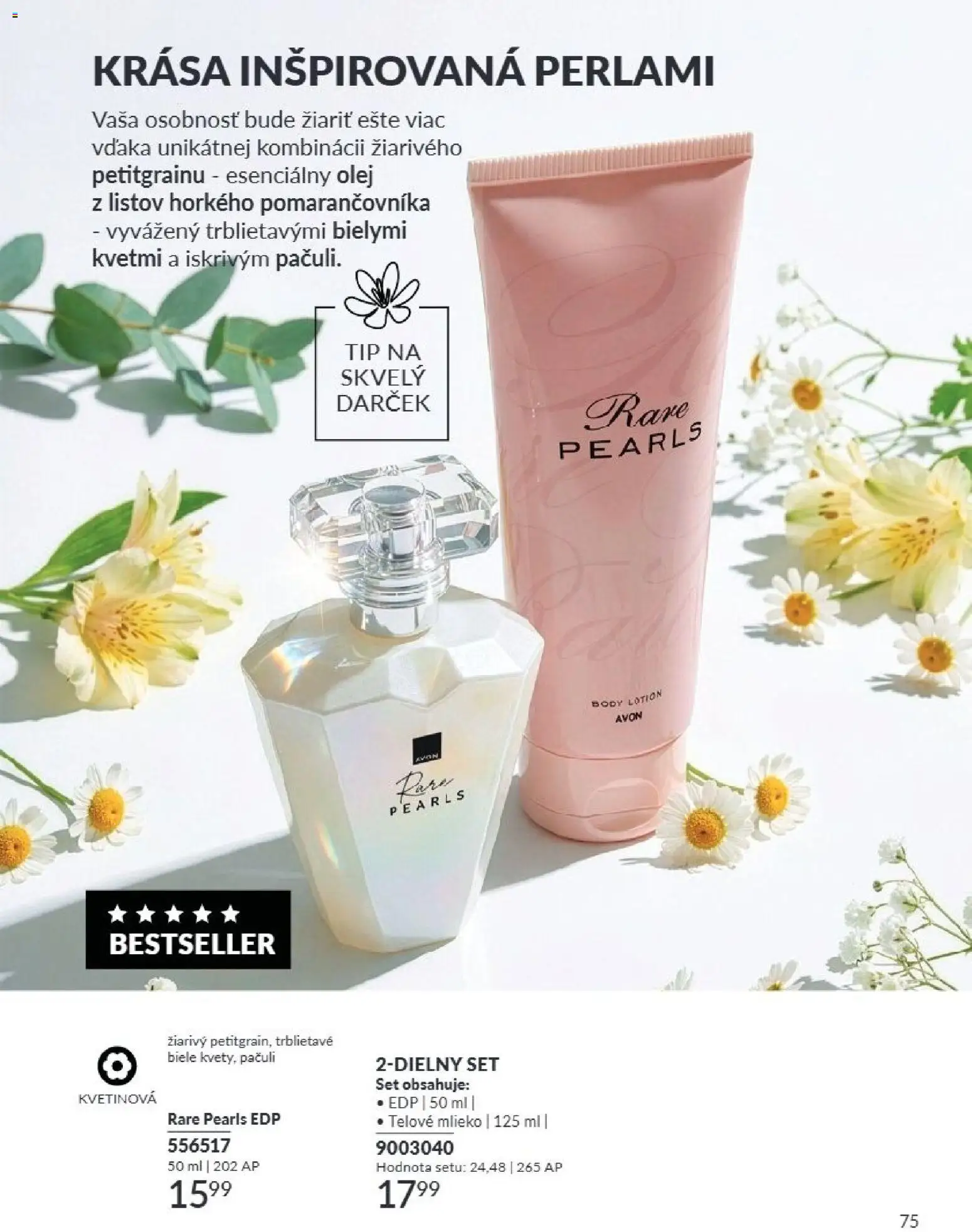 Nové Avon akcie – leták je platný od 01.08.2026 | Strana: 75 | Produkty: Mlieko, Olej, Telové mlieko
