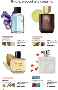 Offer preview "Oriflame - eCatalogue 10" | Page: 38 | Products: Eau de toilette