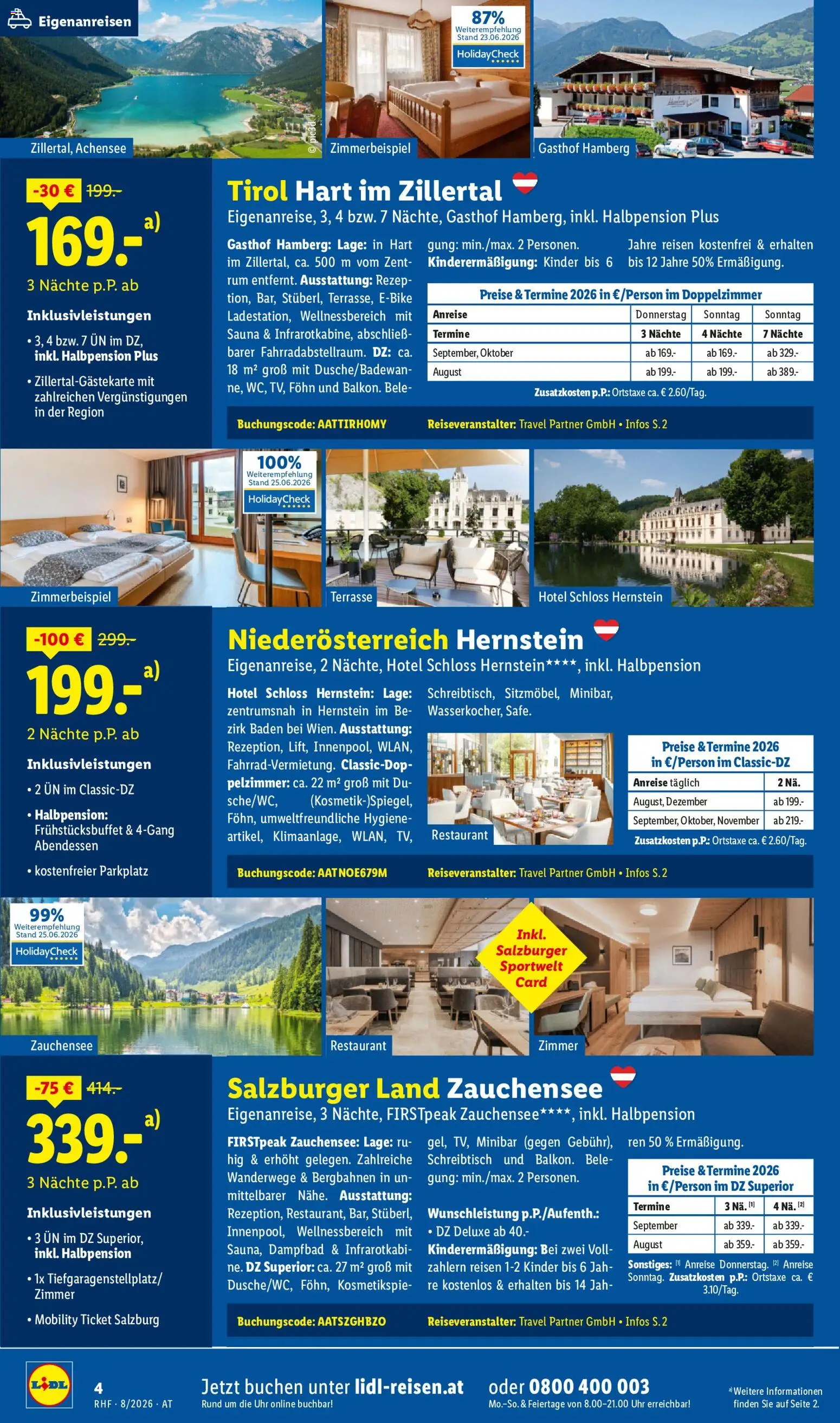Lidl August Reise - Highlights gültig ab 29.07.2026 | Seite: 4 | Produkte: Uhr