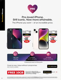 MTN specials catalogue – valid from 08.06.2026 | Page: 26 | Products: Data, Sim, Battery, Stock