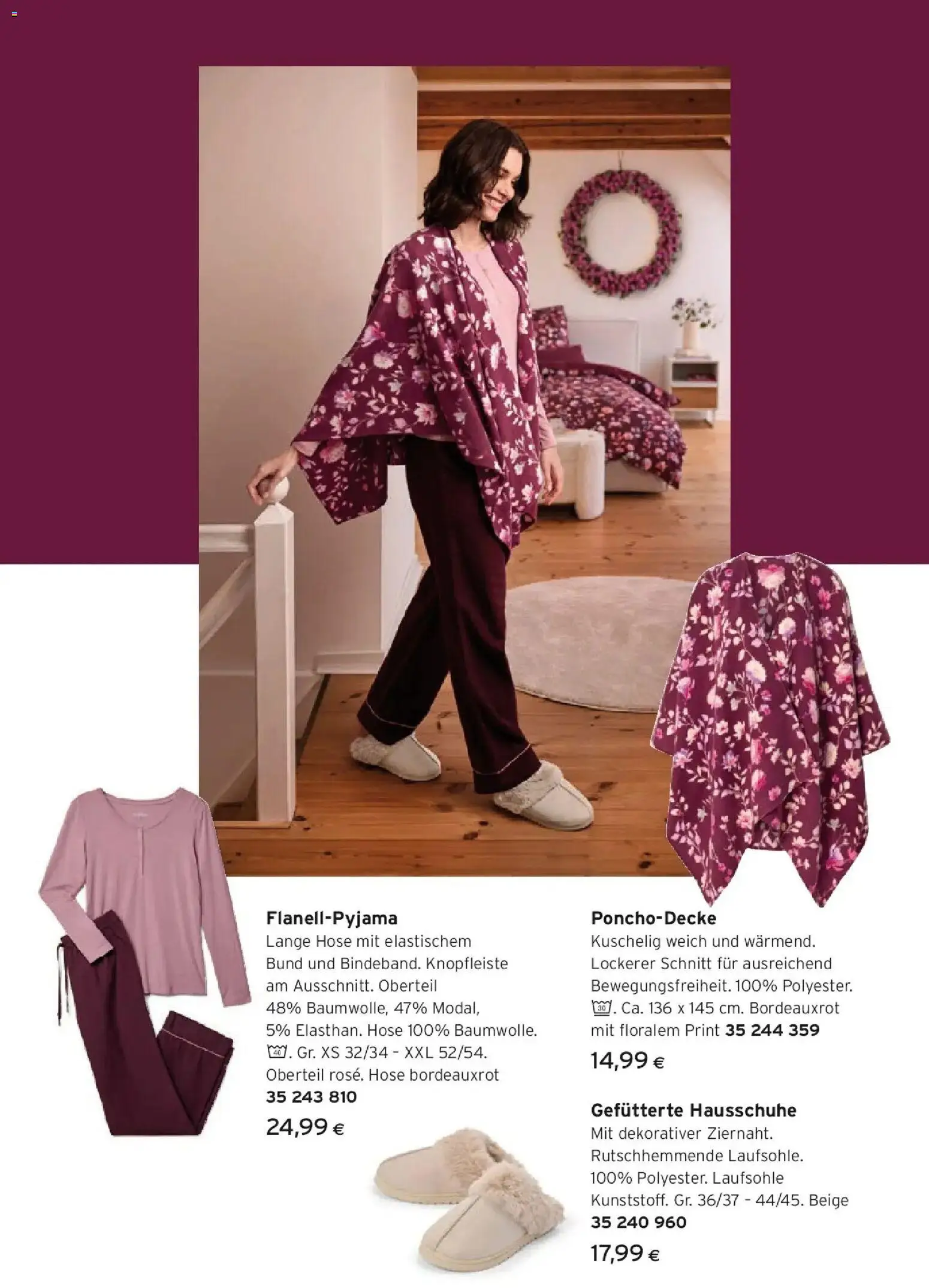 Tchibo Eduscho - Tchibo Magazin von 01.10.2026 - Aktuelle Angebote | Seite: 18 | Produkte: Hose, Hausschuhe
