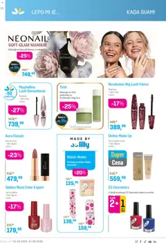 Lilly drogerie katalog - pregled Lilly drogerie kataloga - važi od 01.08.2026 | Strana: 30 | Proizvode: Tečni puder, Puder, Maskara, Lak za nokte