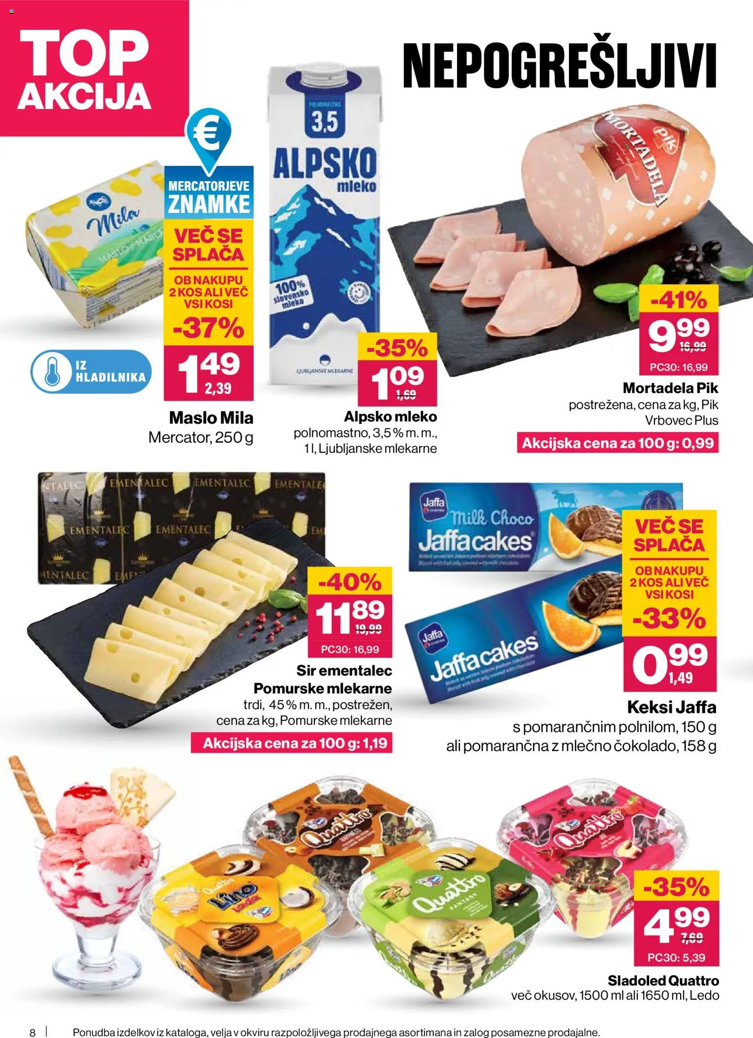 Novi Mercator katalog ponudbe – veljaven od 02.07.2026 | Stran: 8